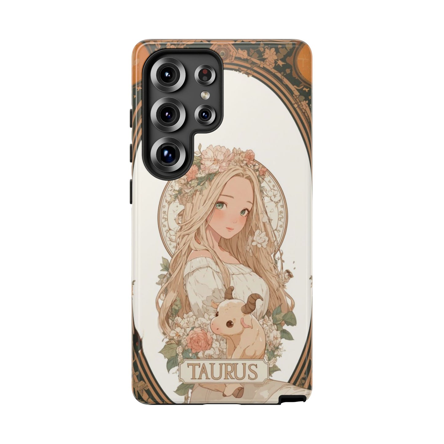 Taurus Floral Maiden - Tough Samsung Galaxy Case