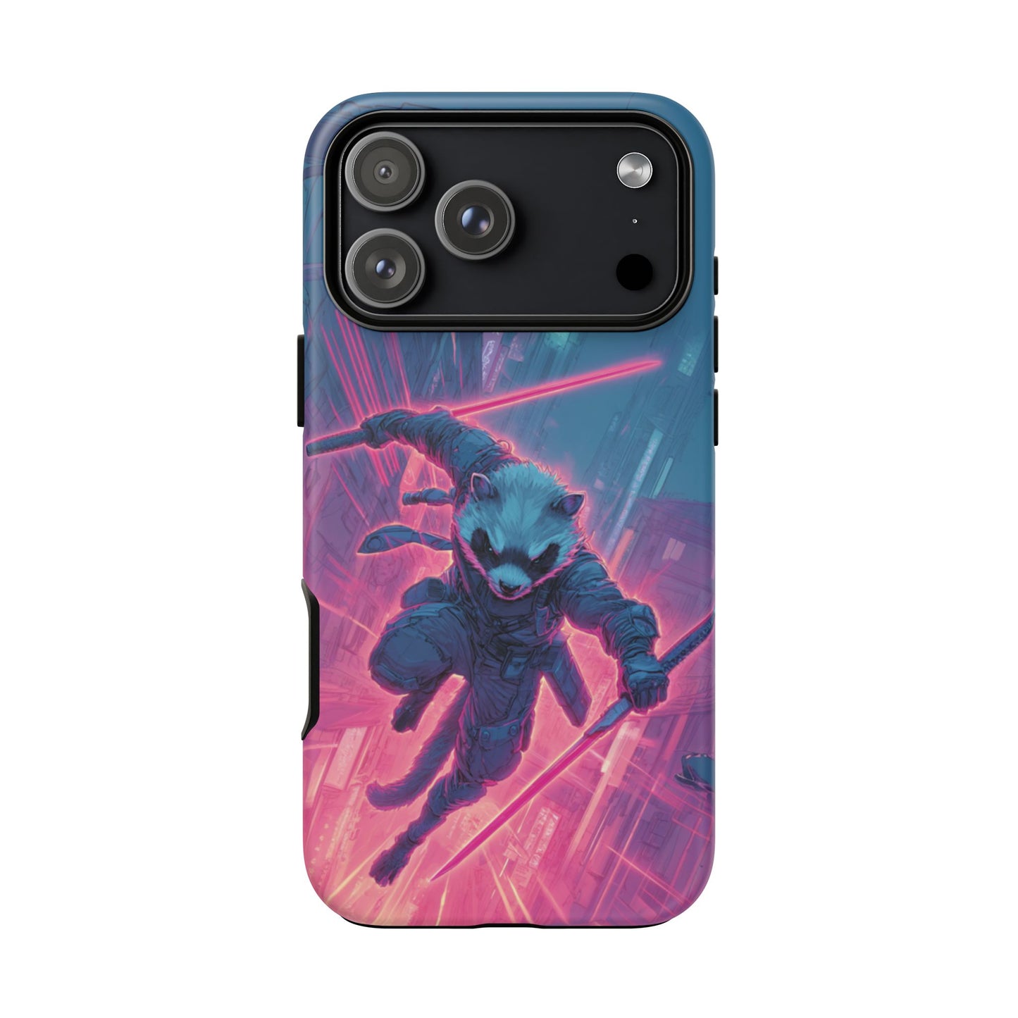 Cyberpunk Ferret - Tough iPhone Case