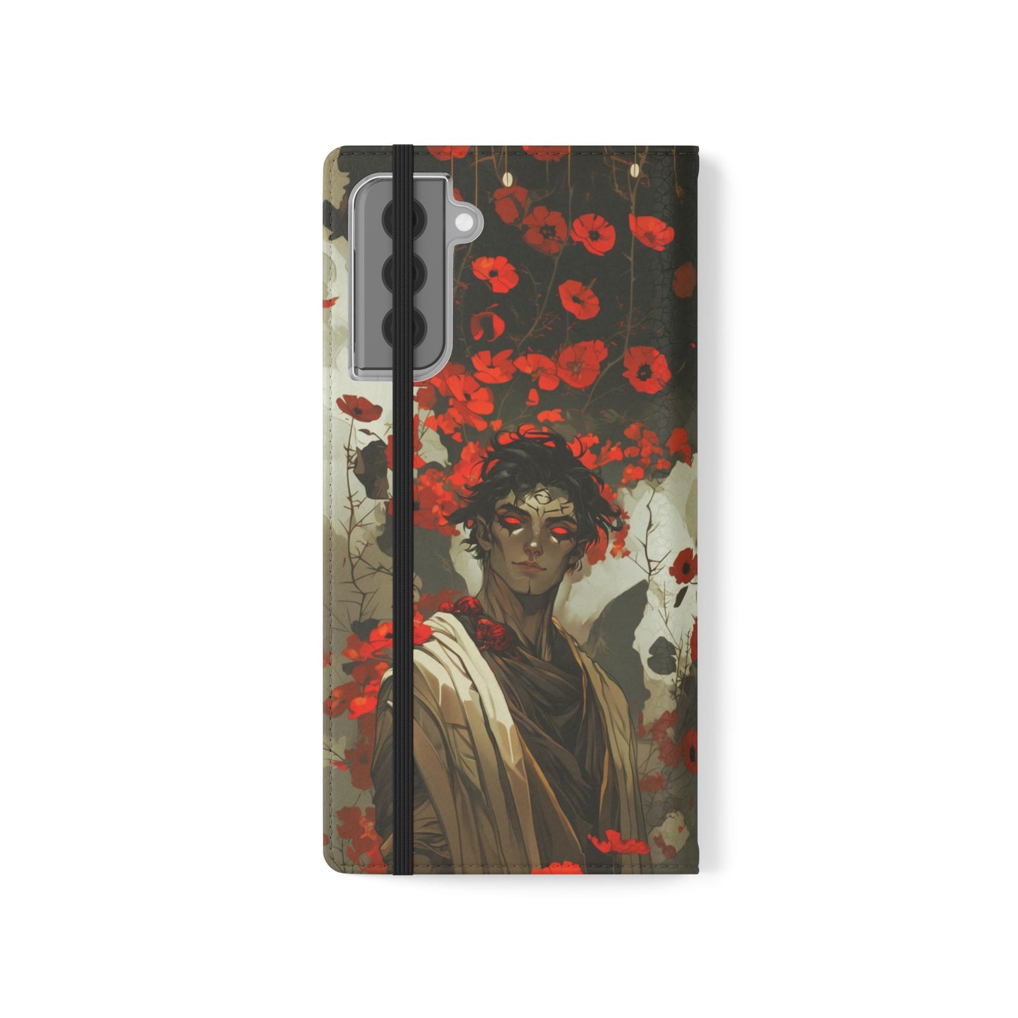 Zagreus Blood Poppies - Wallet Flip Case