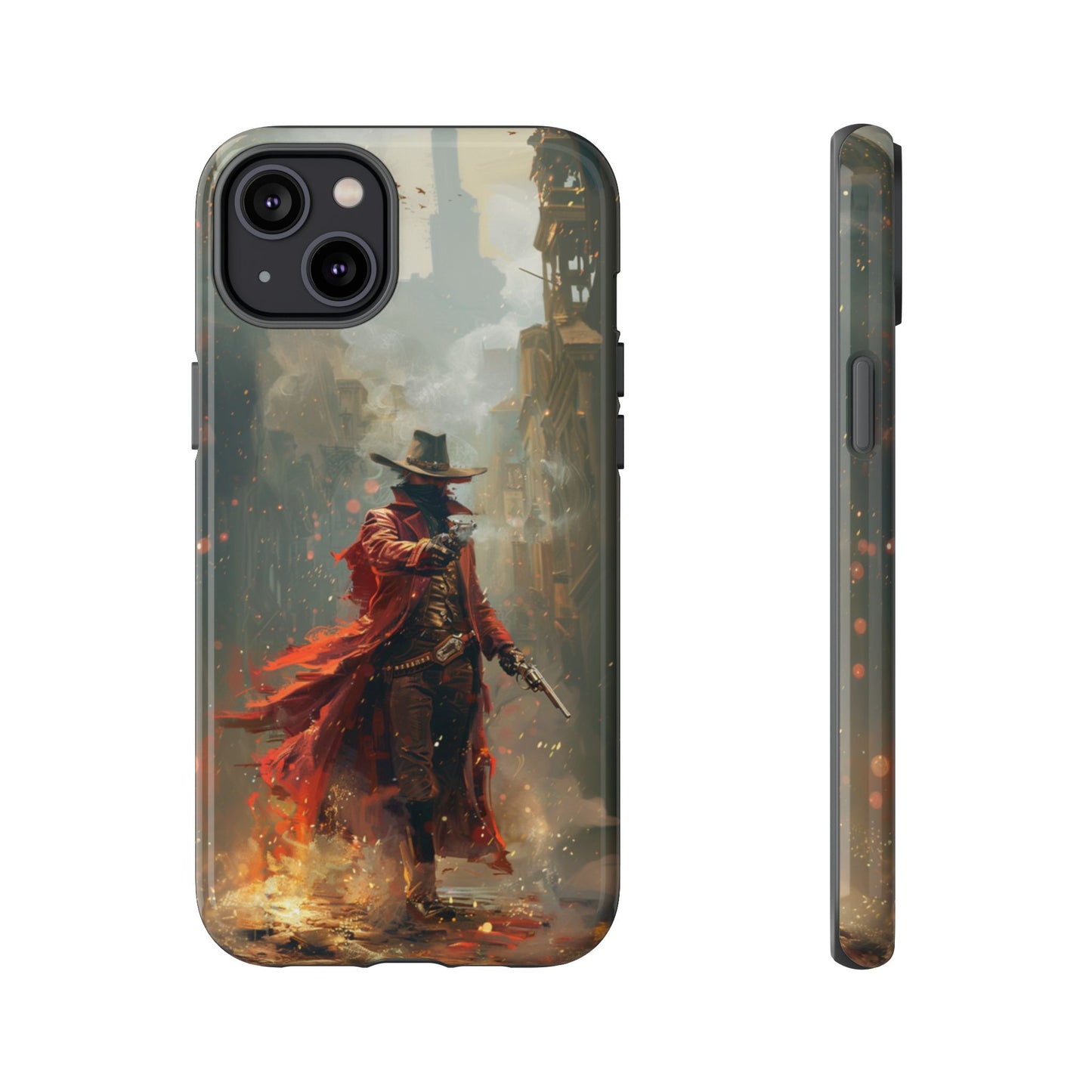 Crimson Gunslinger – Tough iPhone Case