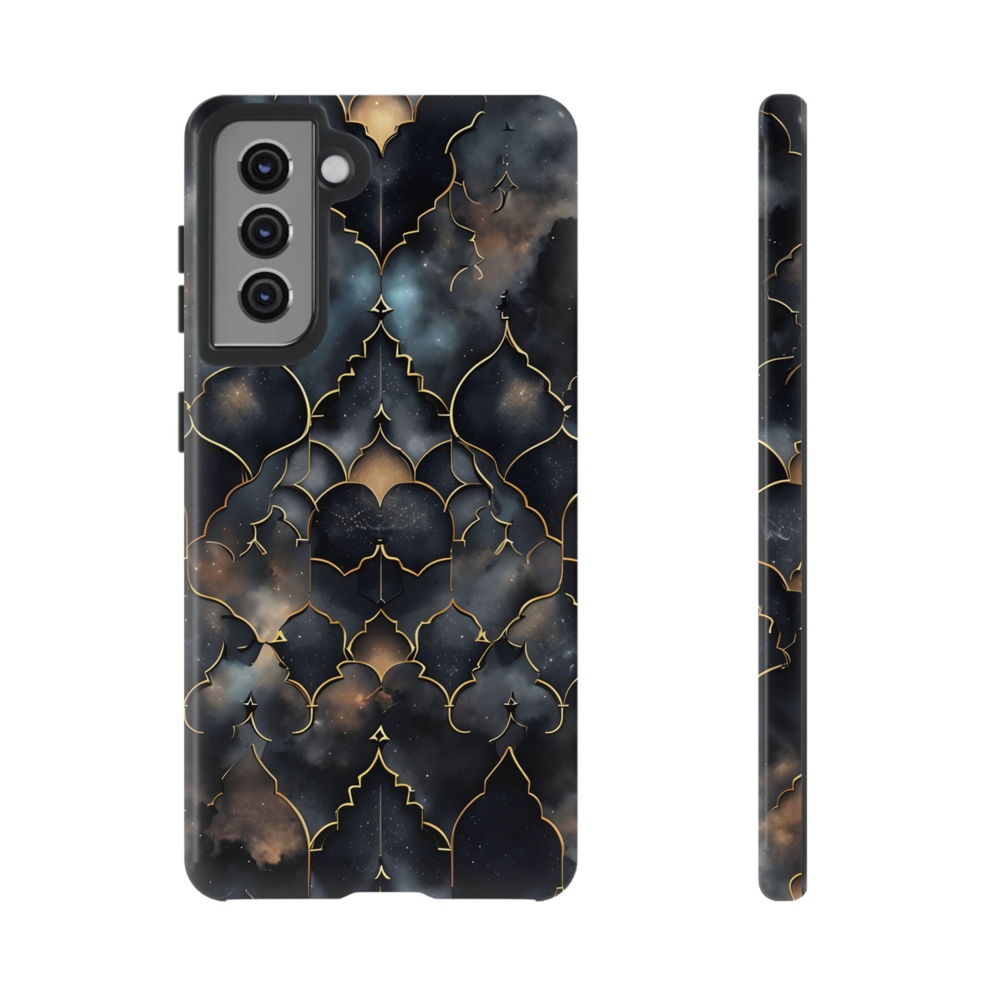 Celestial Mosaic: Cosmic Elegance Phone Case - iPhone, Google Pixel, Samsung Galaxy