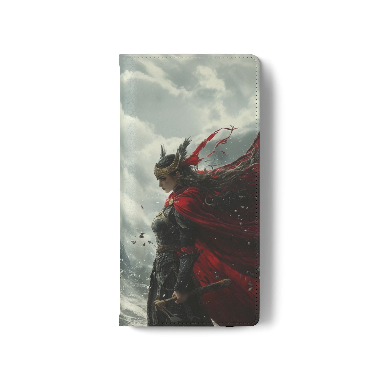 Freya Crimson Valkyrie - Wallet Flip Case