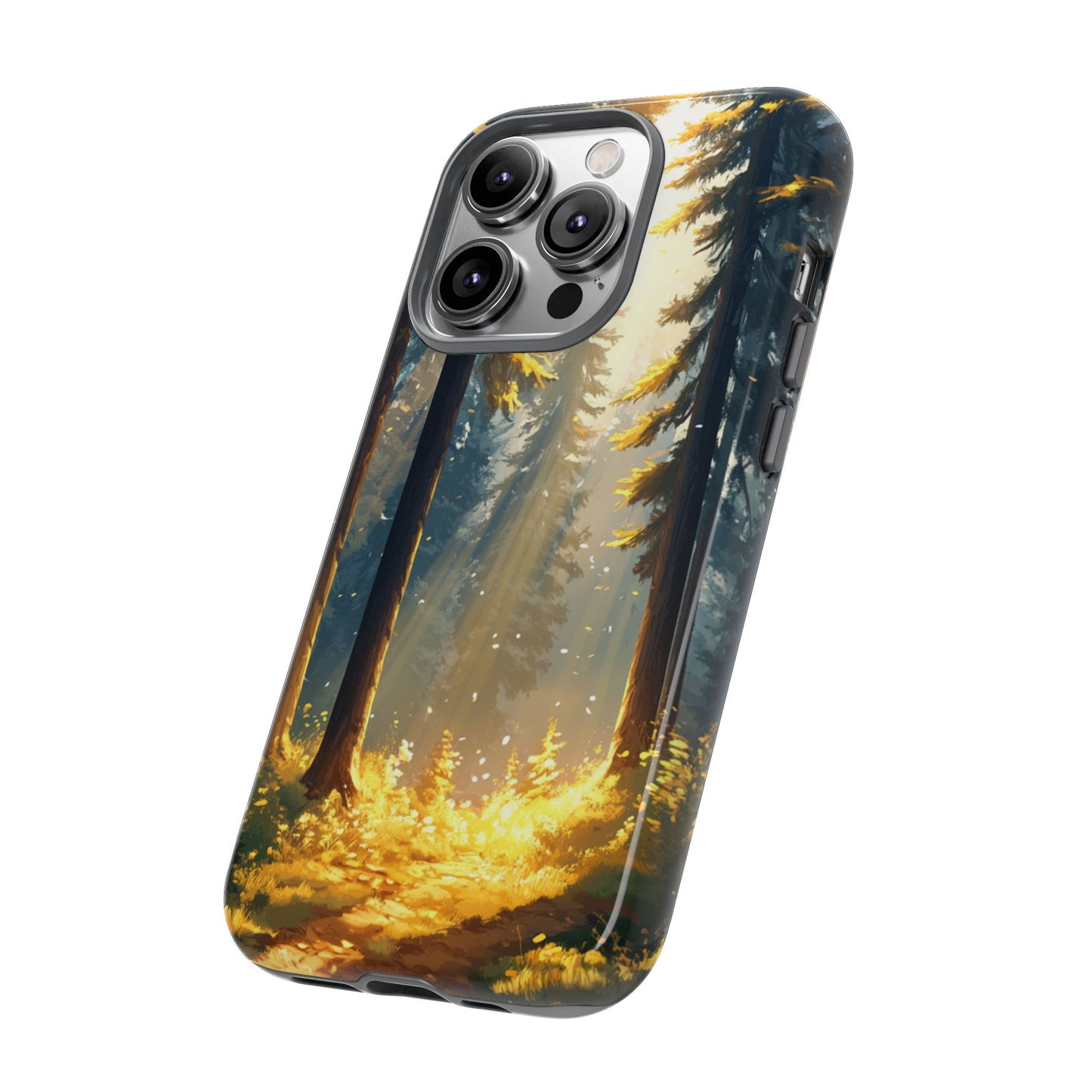 Golden Forest Serenity Phone Case - iPhone, Google Pixel, Samsung Galaxy