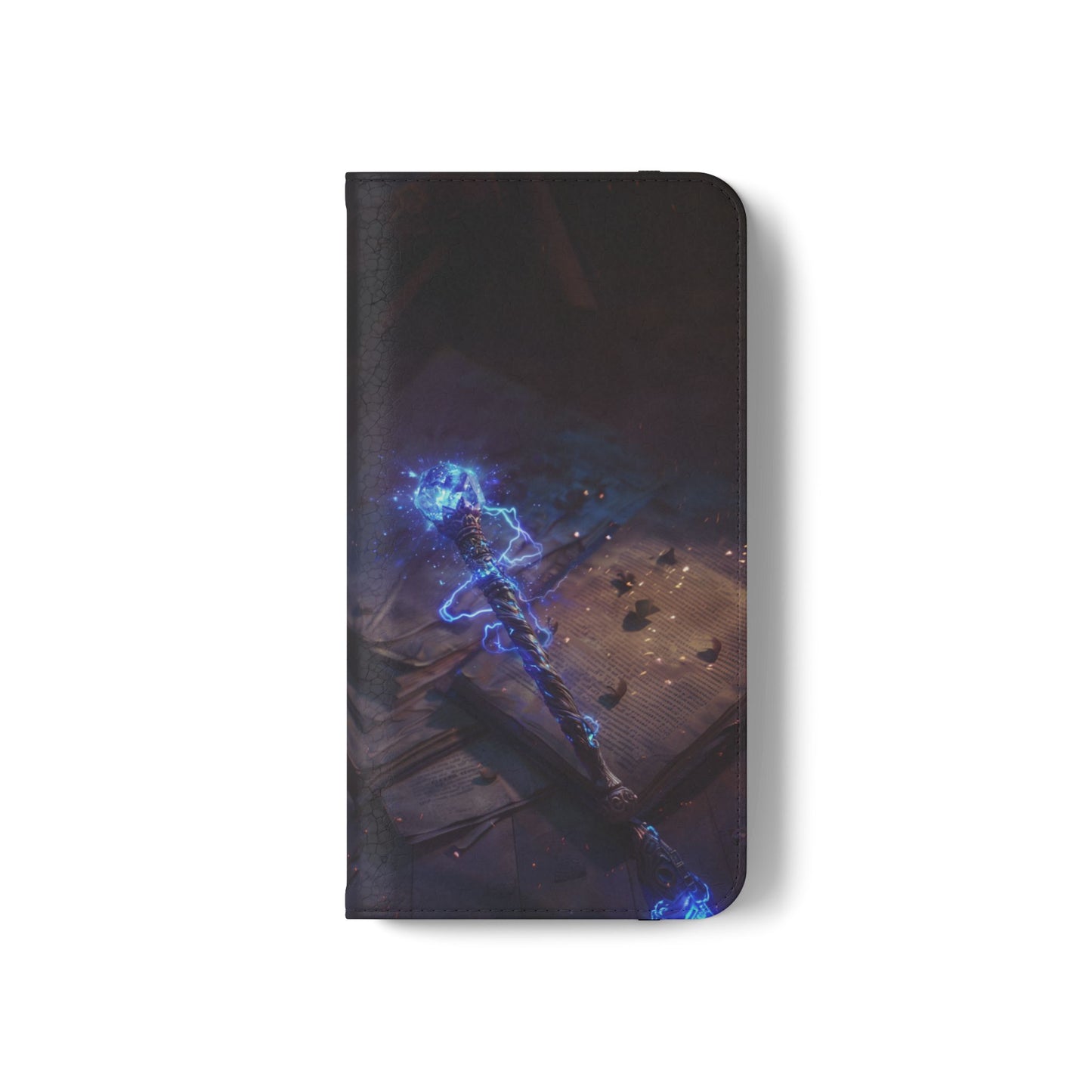 Lightning Staff - Wallet Flip Case