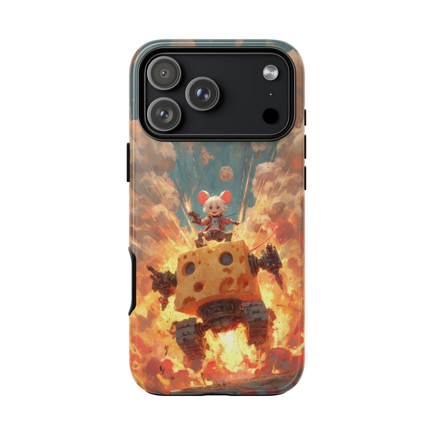 Battle Tank Mouse - Tough iPhone Case