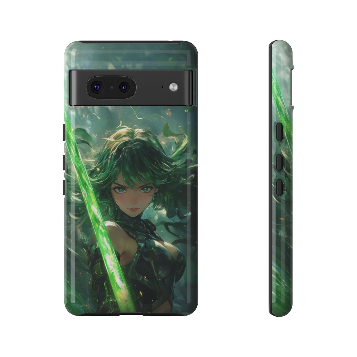 Emerald Blade Warrior – Tough Google Pixel Case