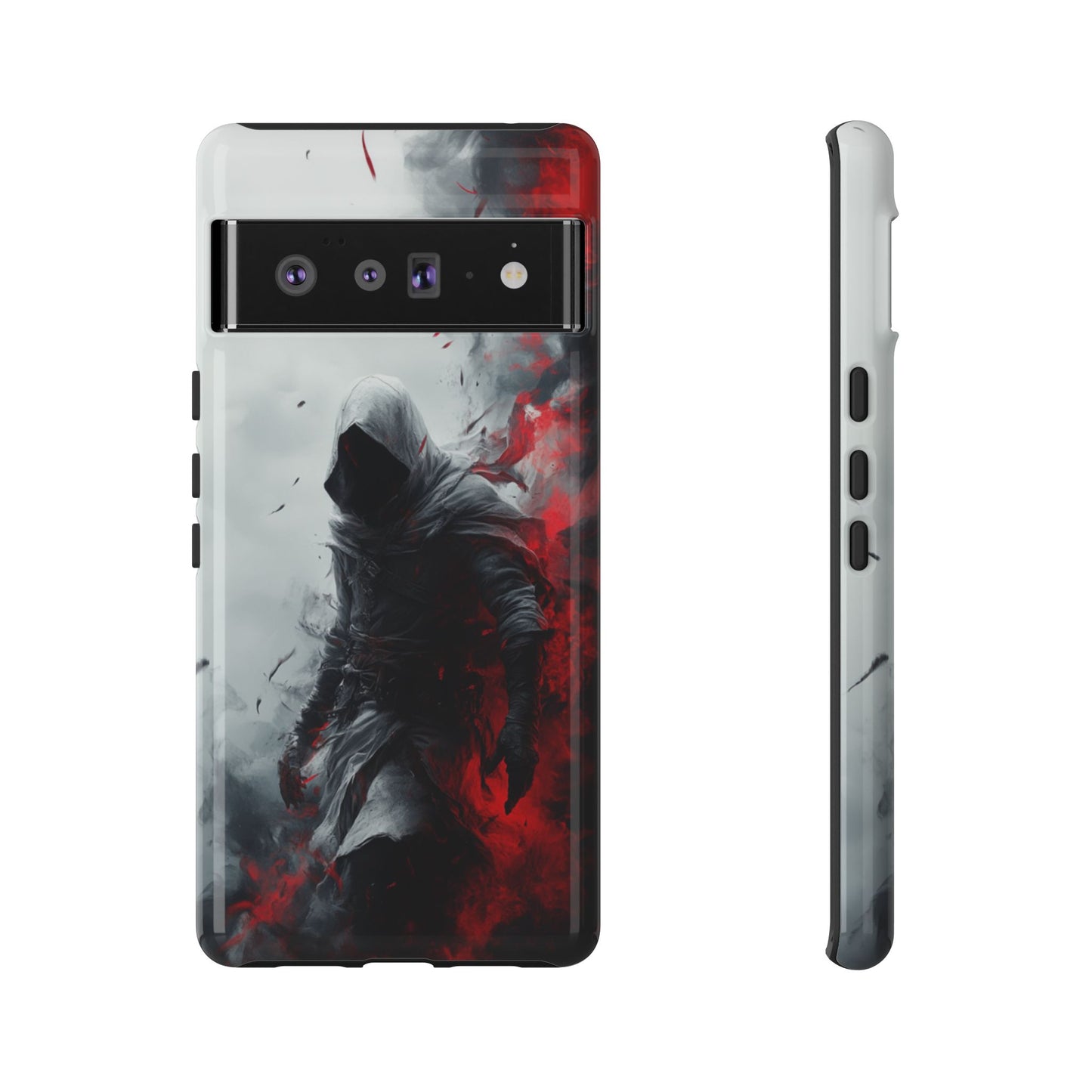 Crimson Shadow Assassin - Tough Google Pixel Case