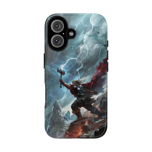 Thor Lightning Storm - Tough iPhone Case