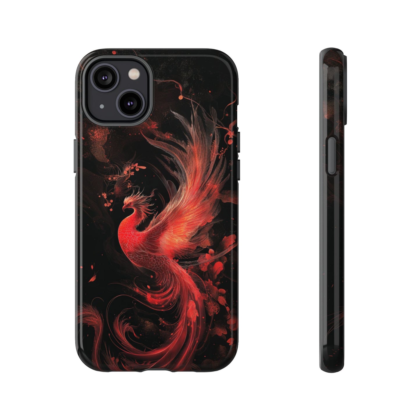 Crimson Phoenix - Tough iPhone Case