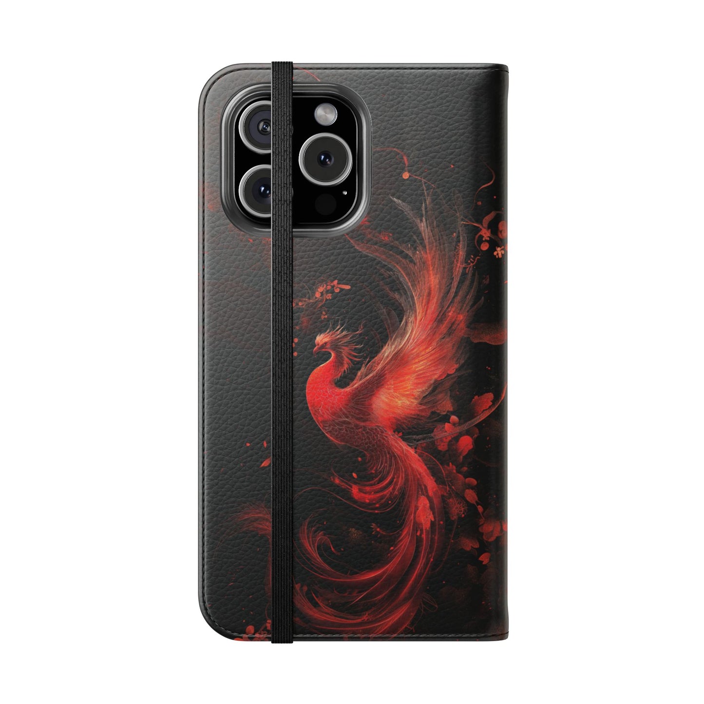 Crimson Phoenix - Wallet Flip Case