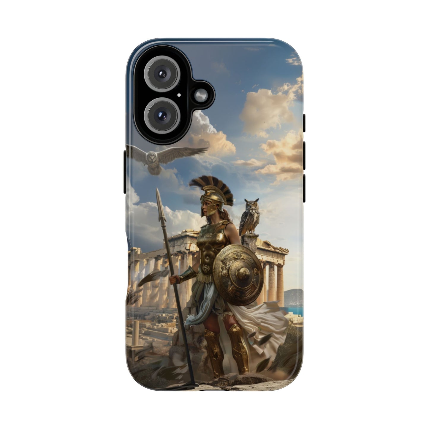 Athena Parthenon Valor - Tough iPhone Case