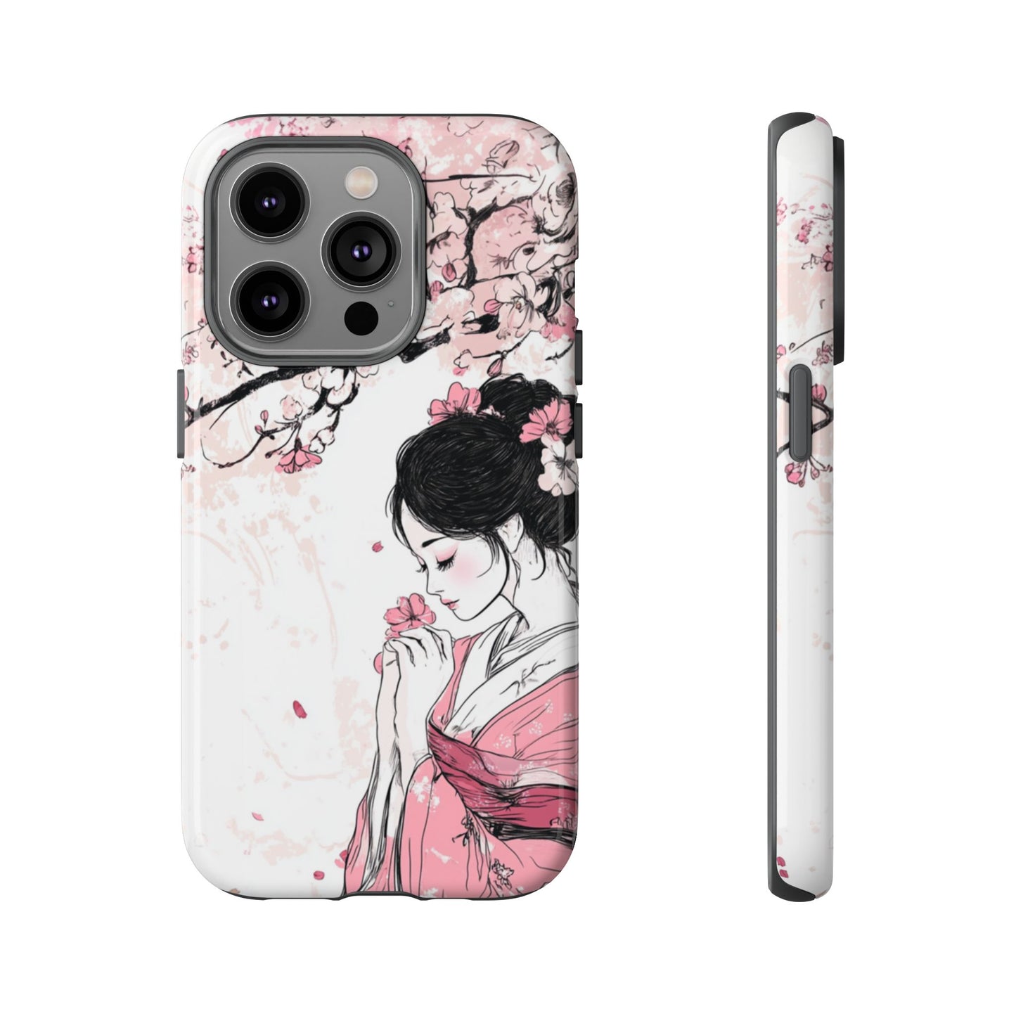 Sakura Blossom Maiden – Tough iPhone Case