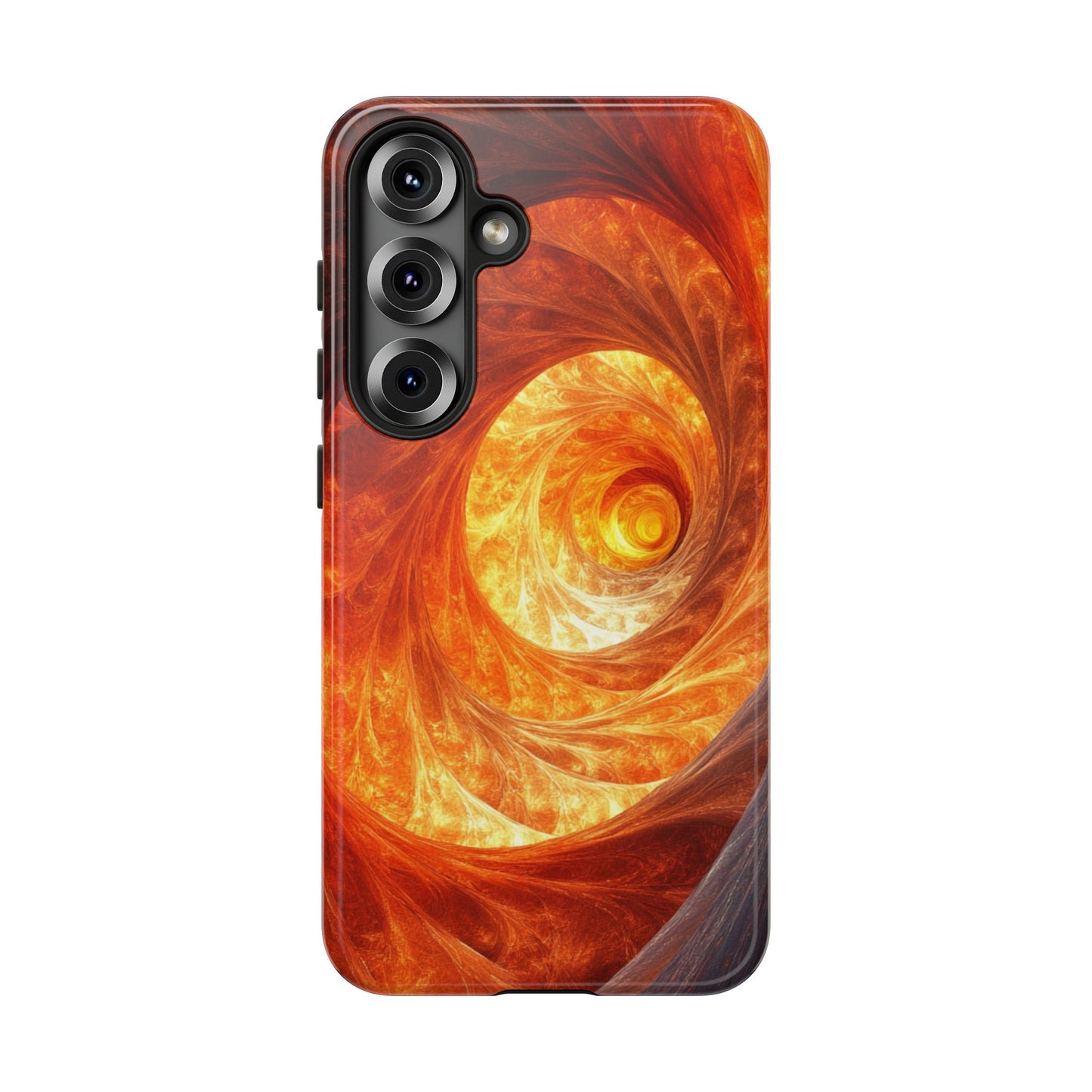 Fire Spiral - Tough Samsung Galaxy Case
