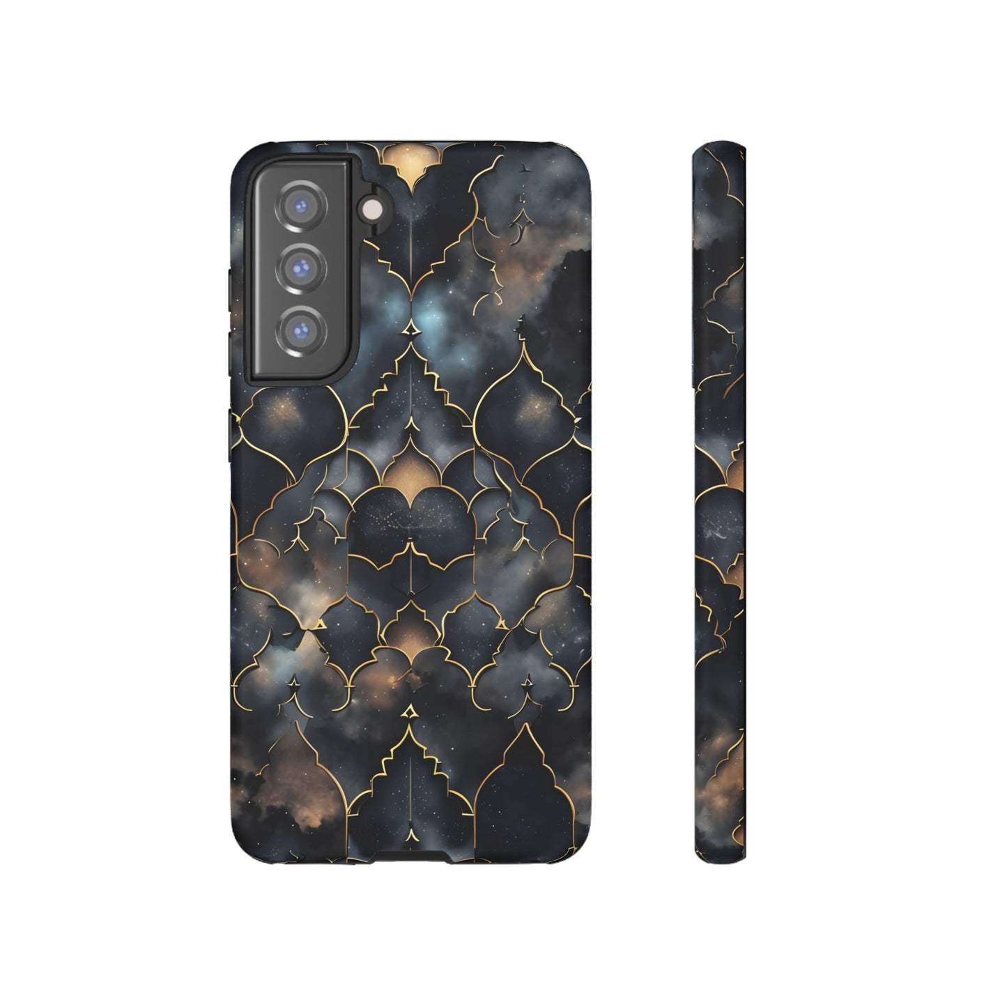 Celestial Mosaic: Cosmic Elegance Phone Case - iPhone, Google Pixel, Samsung Galaxy