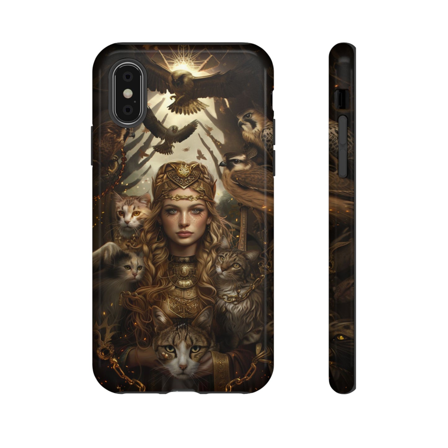 Freya Feline Majesty – Tough iPhone Case