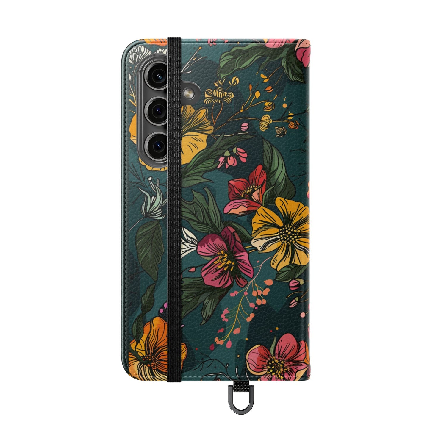 Vintage Floral Bloom - Wallet Flip Case
