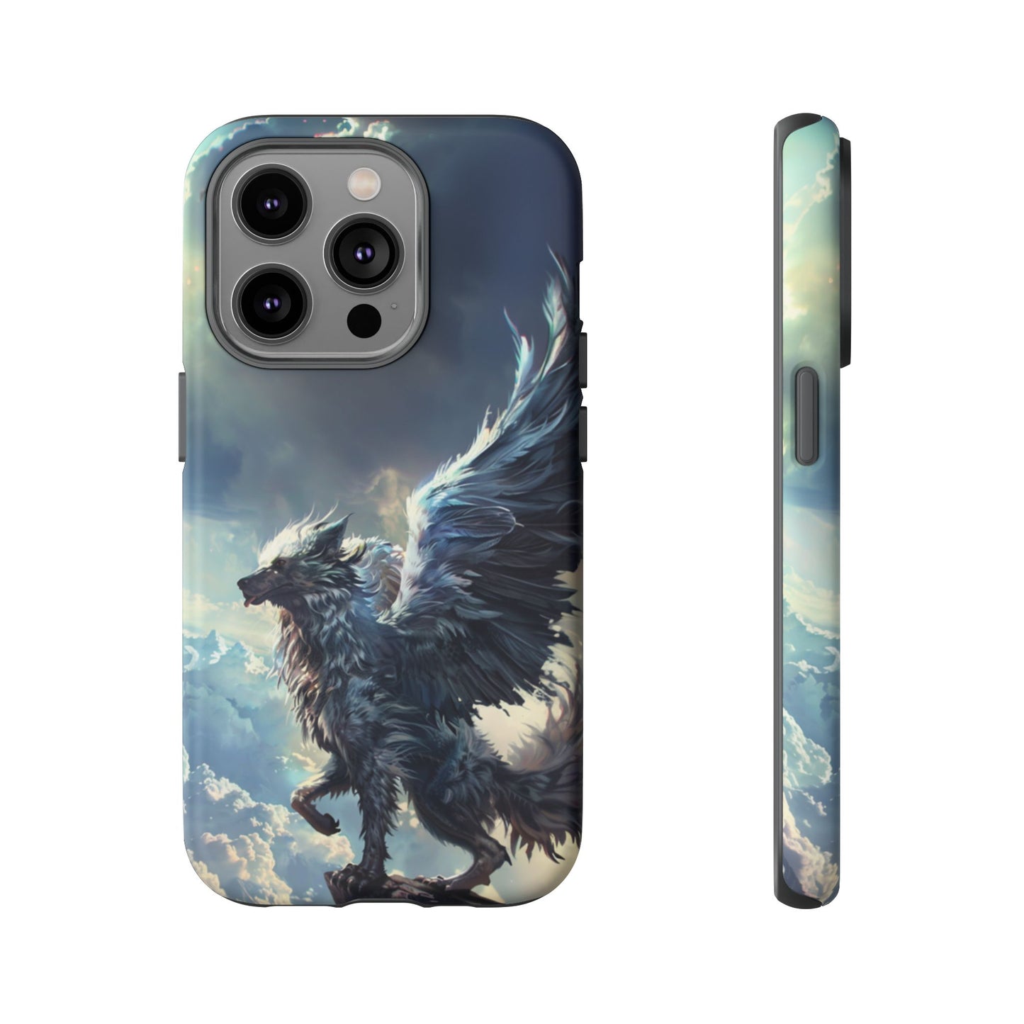 Winged Wolf Protector - iPhone, Google Pixel, Samsung Galaxy