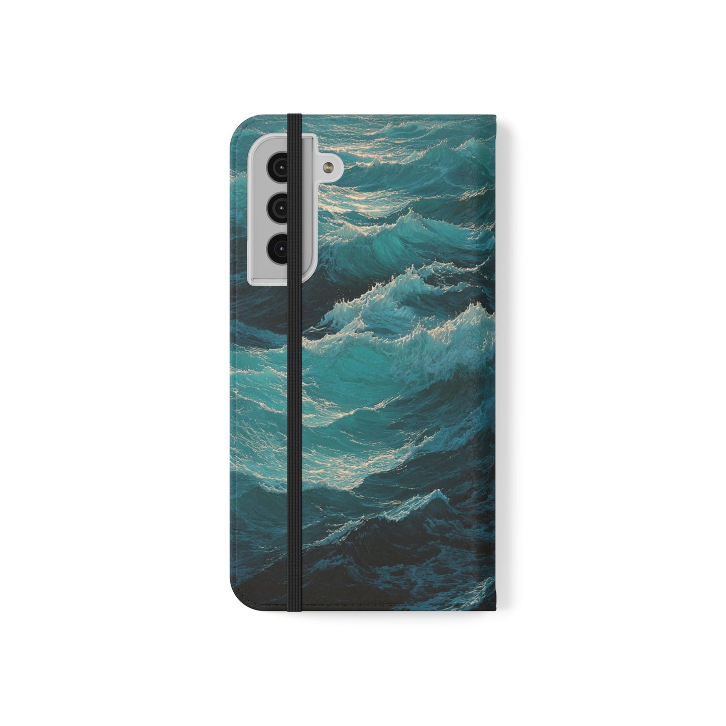 Ocean Waves - Wallet Flip Case
