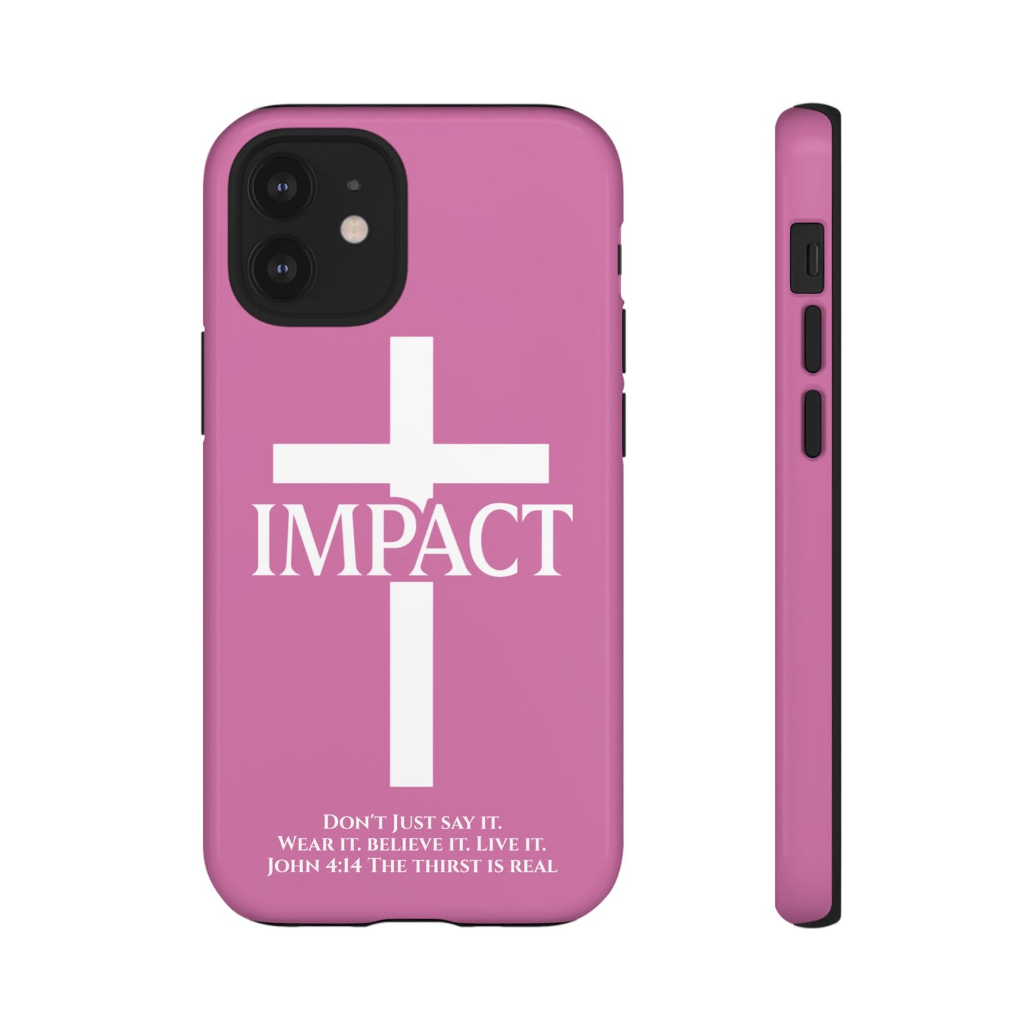 Impact Pink - Tough iPhone Case