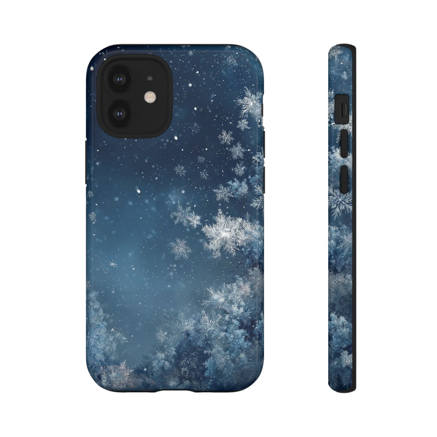 Winter Snowflakes - Tough iPhone Case