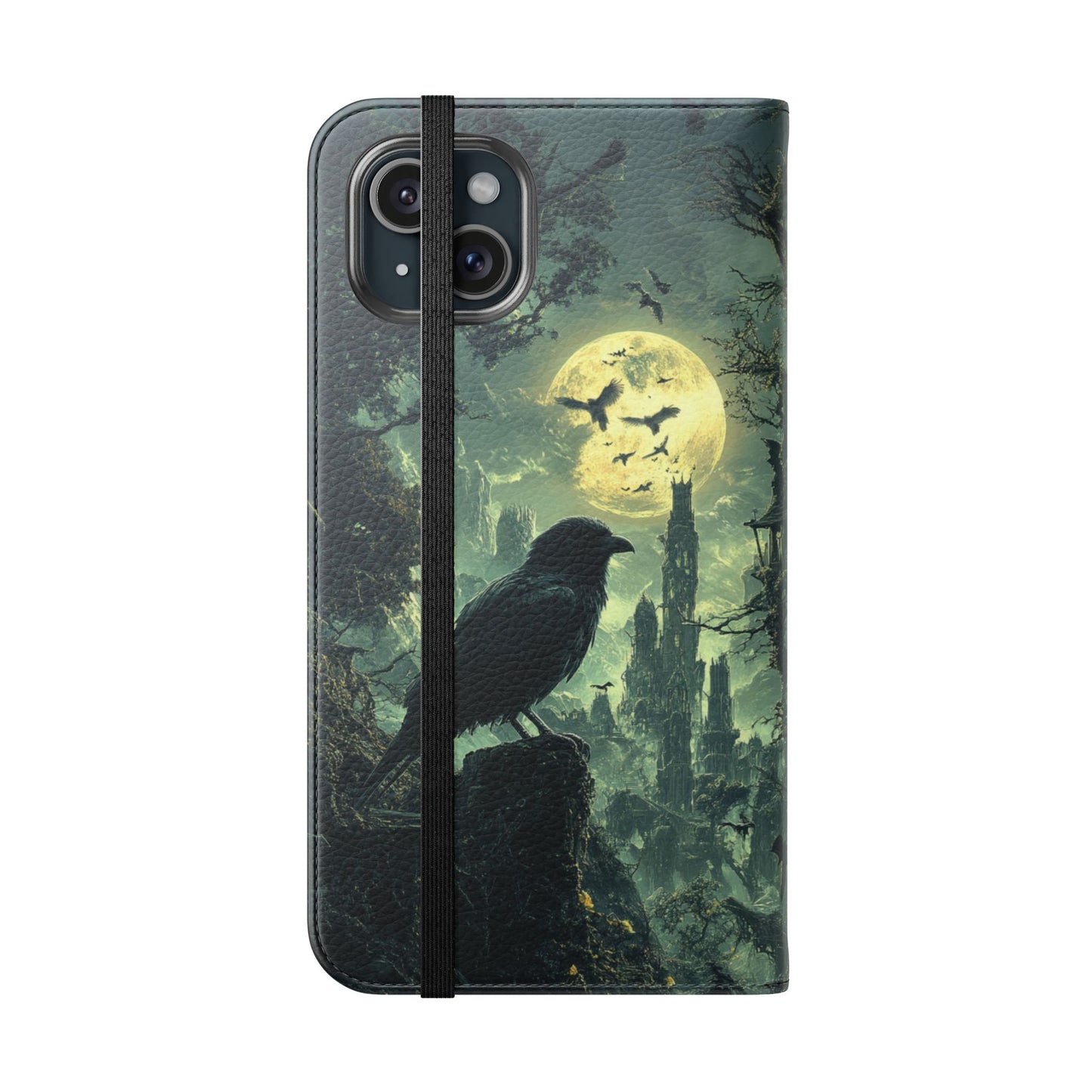 Raven Moon - Wallet Flip Case