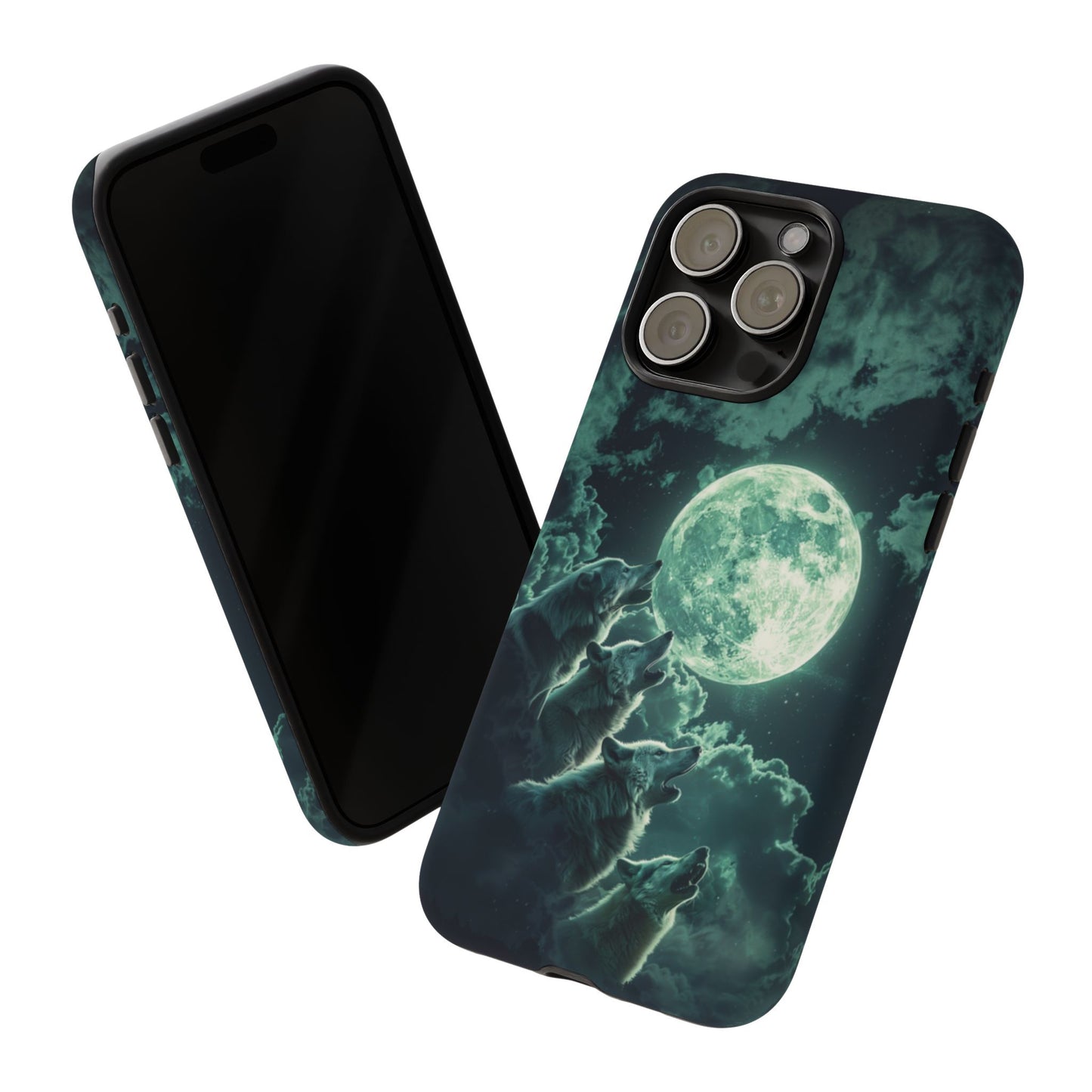 Lunar Pack: Wolves in Harmony - iPhone, Google Pixel, Samsung Galaxy