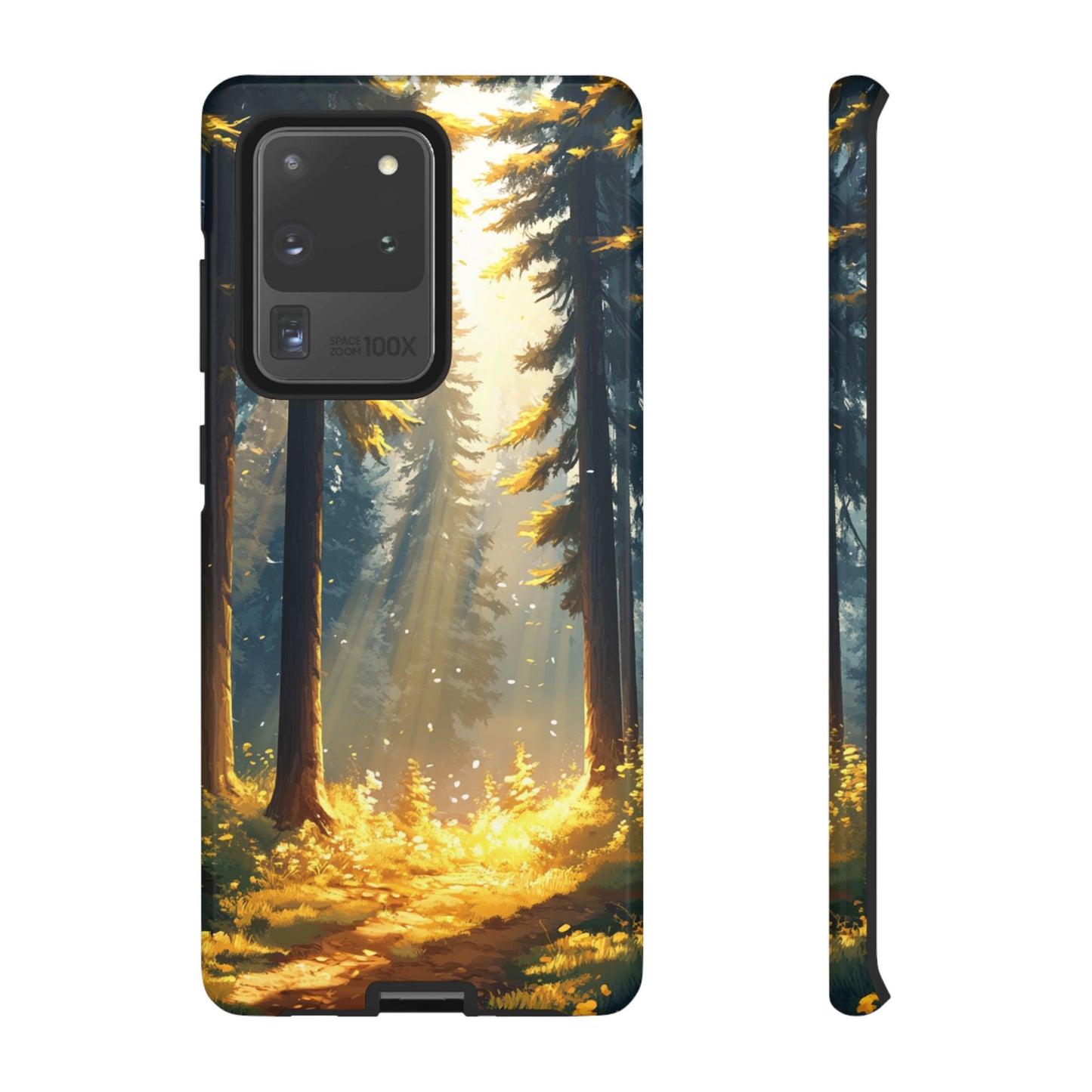 Golden Forest Path – Tough Samsung Galaxy Case