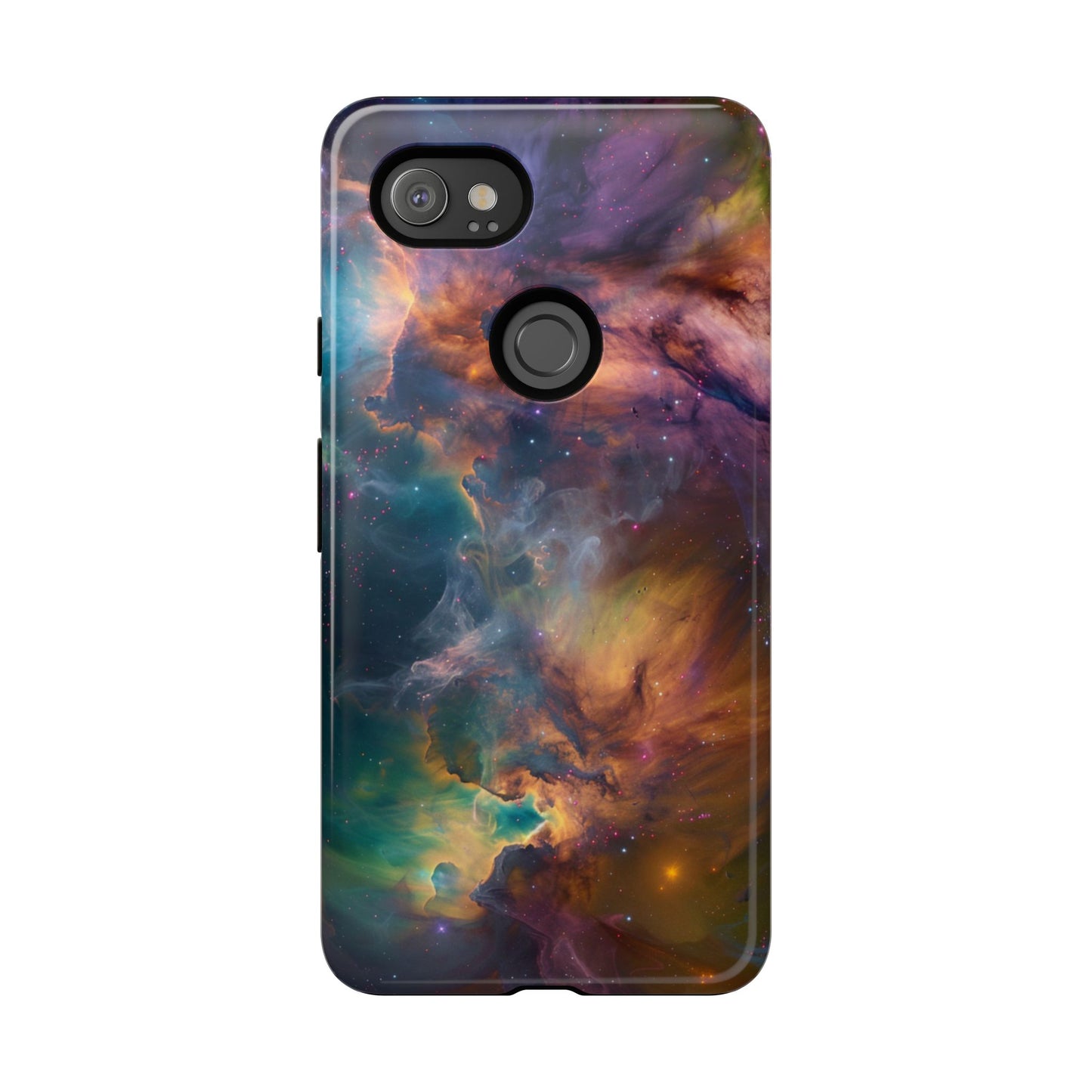 Celestial Nebula Drift – Tough Google Pixel Case