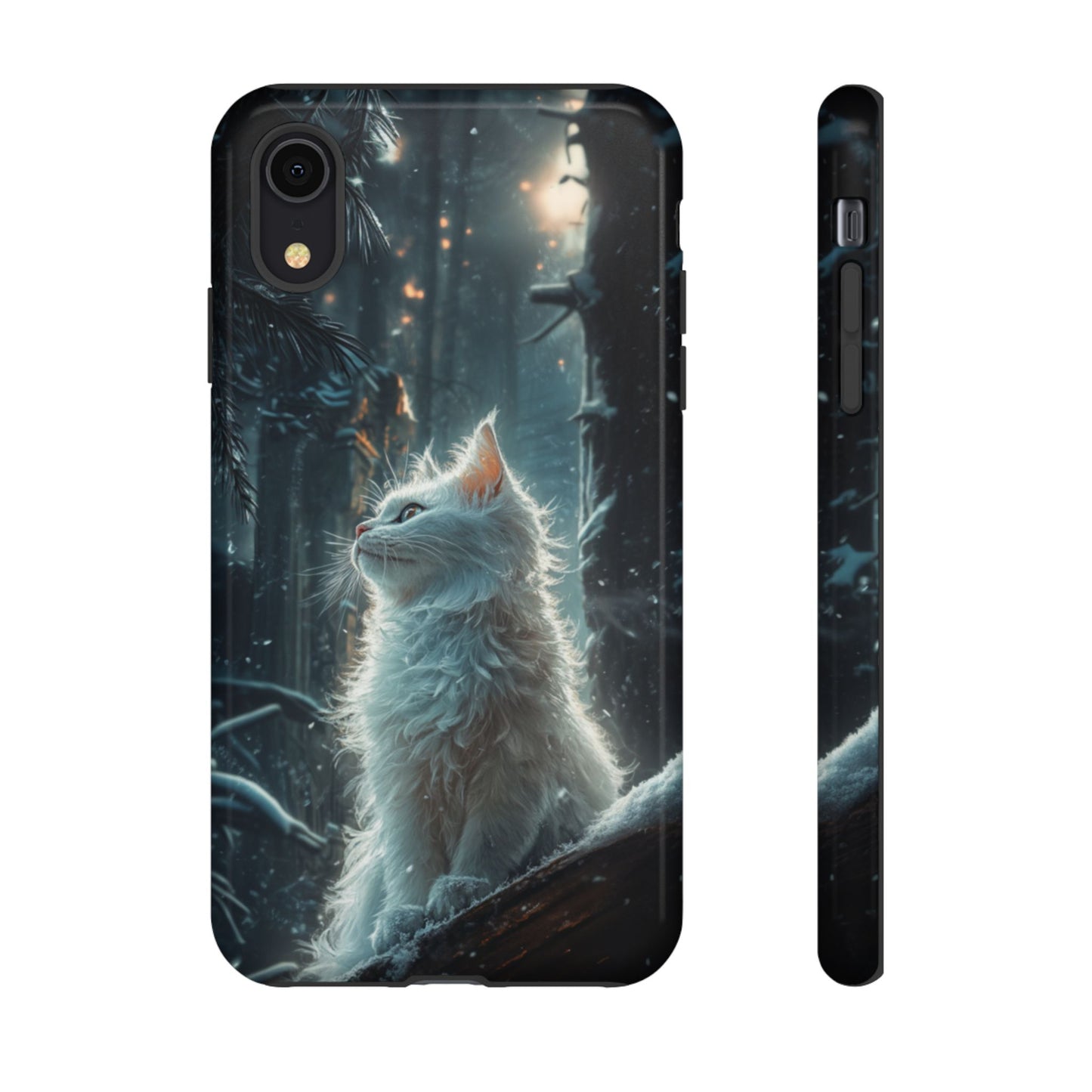 Winter Spirit Cat - Tough iPhone Case
