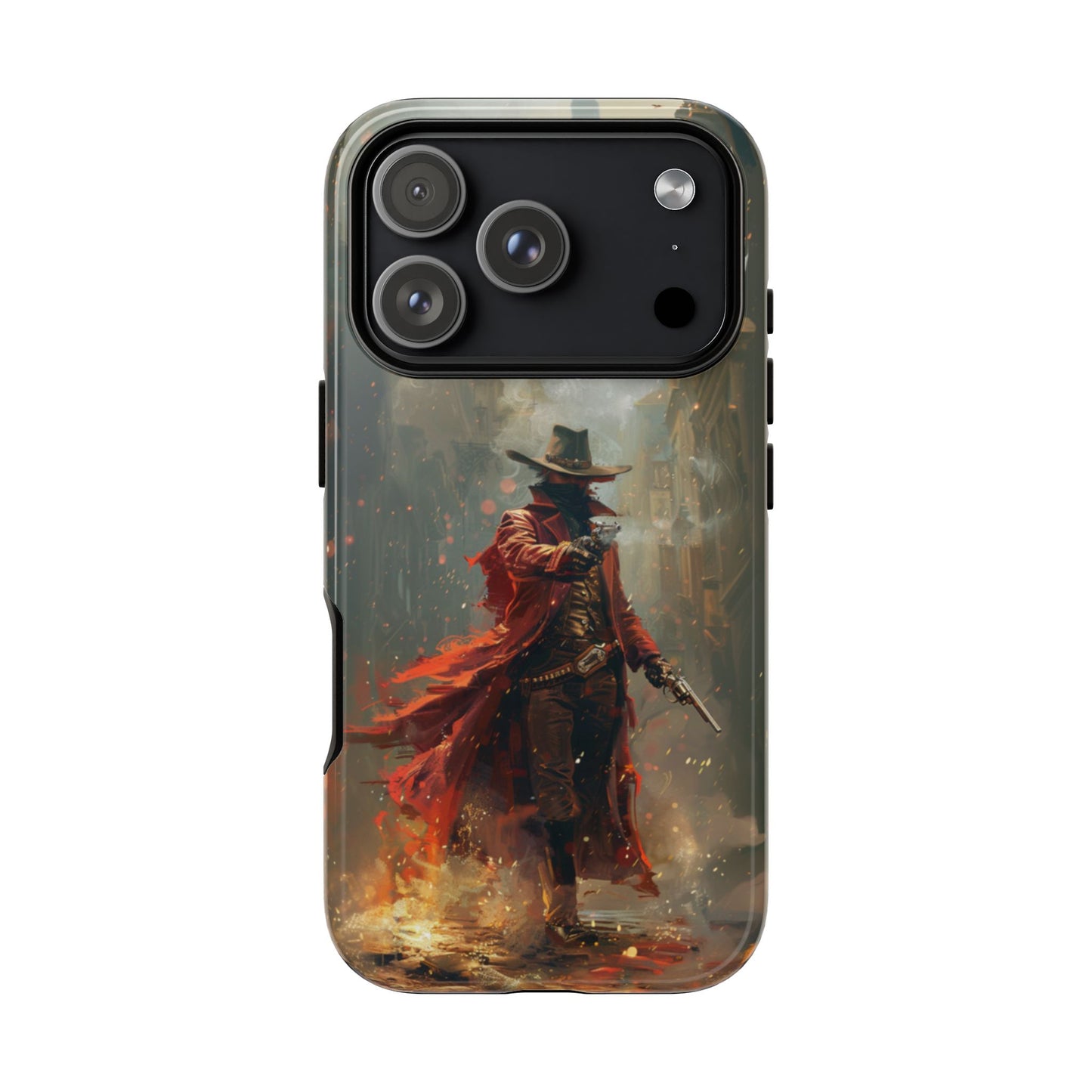 Crimson Gunslinger - Tough iPhone Case