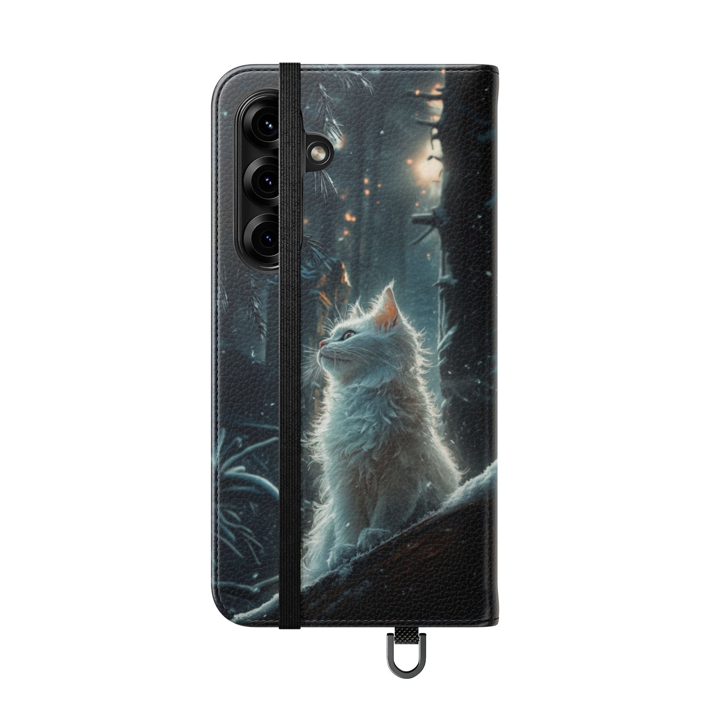 Winter Spirit Cat - Wallet Flip Case