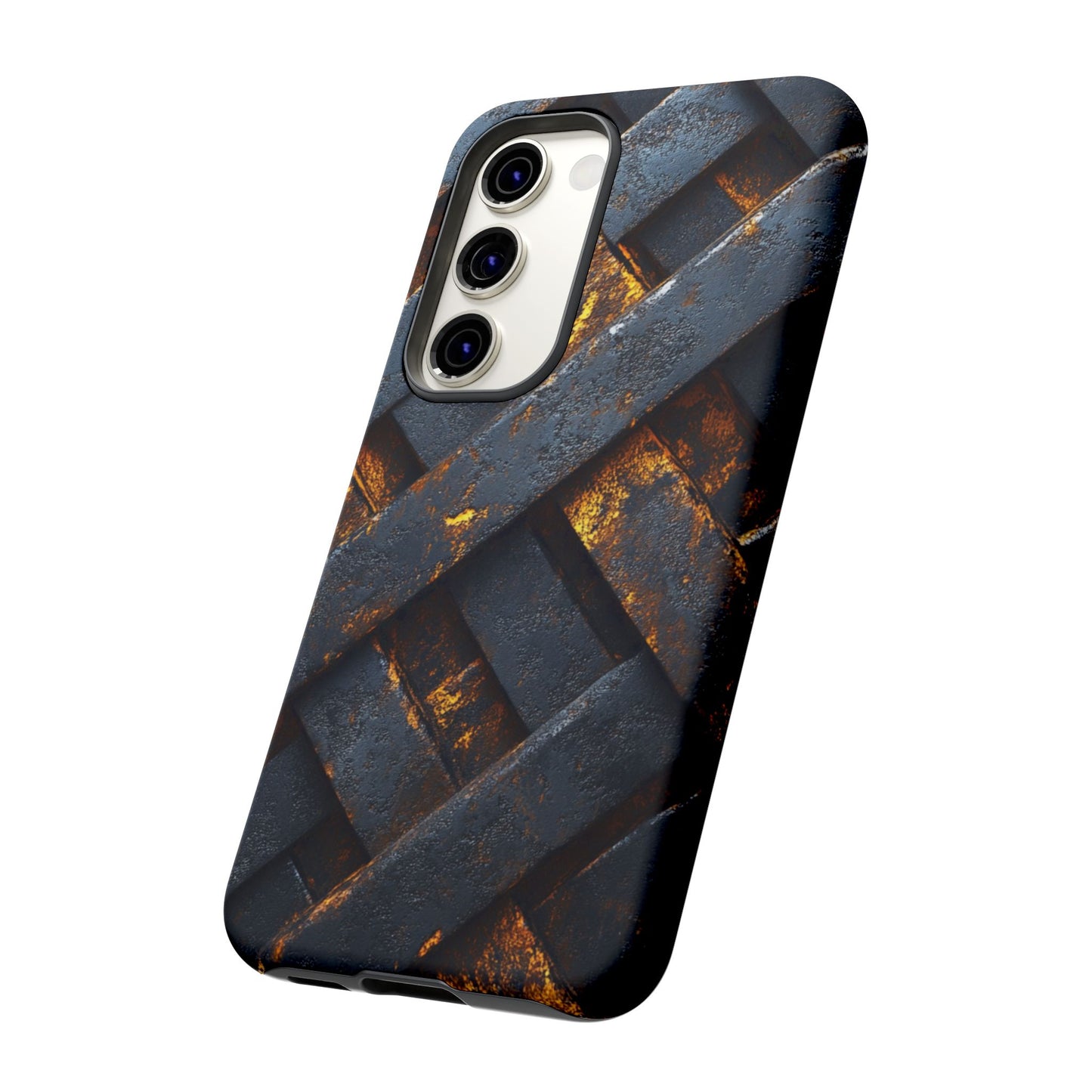 Geometric Interlocking Pattern Phone Case - iPhone, Google Pixel, Samsung Galaxy