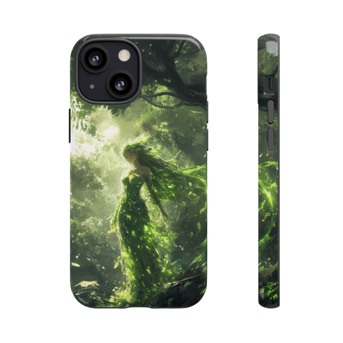 Verdant Forest Spirit - Tough iPhone Case