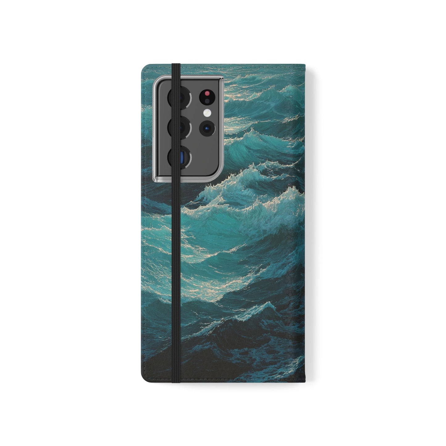 Ocean Waves - Wallet Flip Case