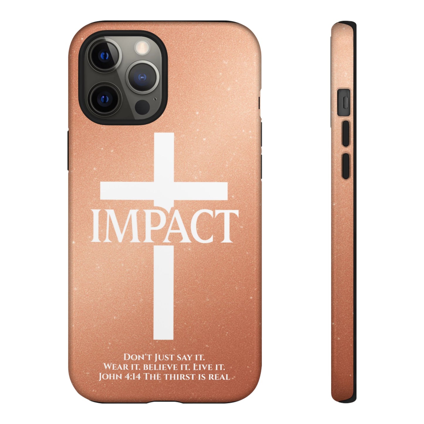 Impace Rose Gold - Tough iPhone Case