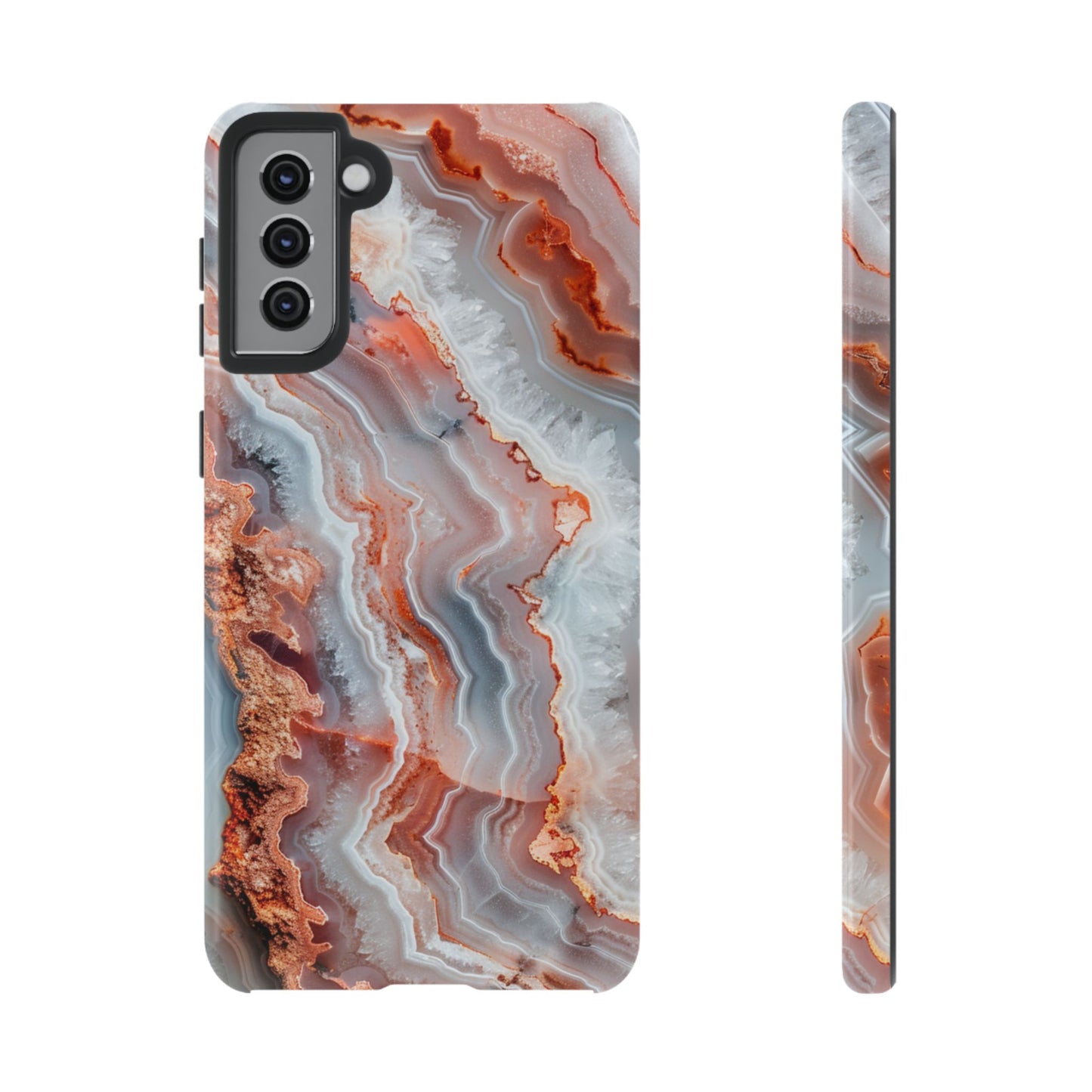 Rose Agate Currents – Tough Samsung Galaxy Case