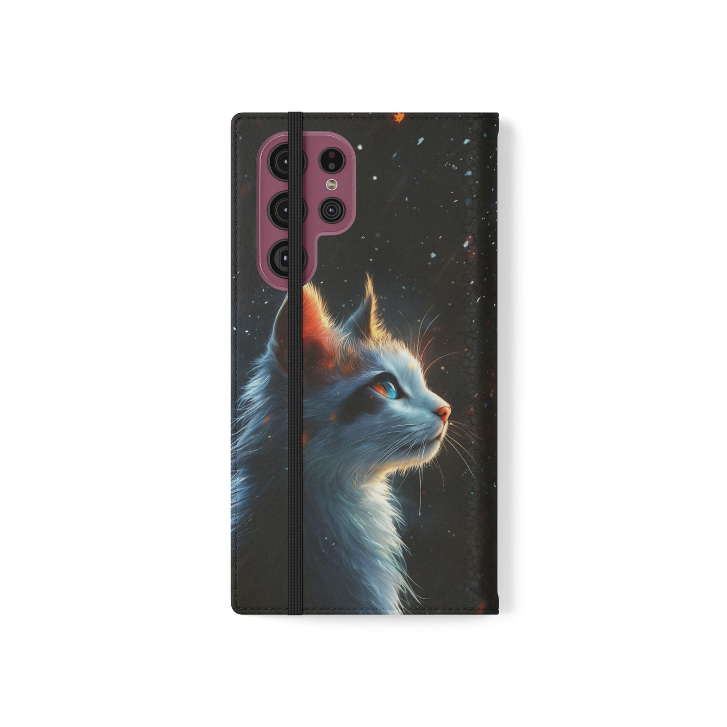 Starlight Cat - Wallet Flip Case
