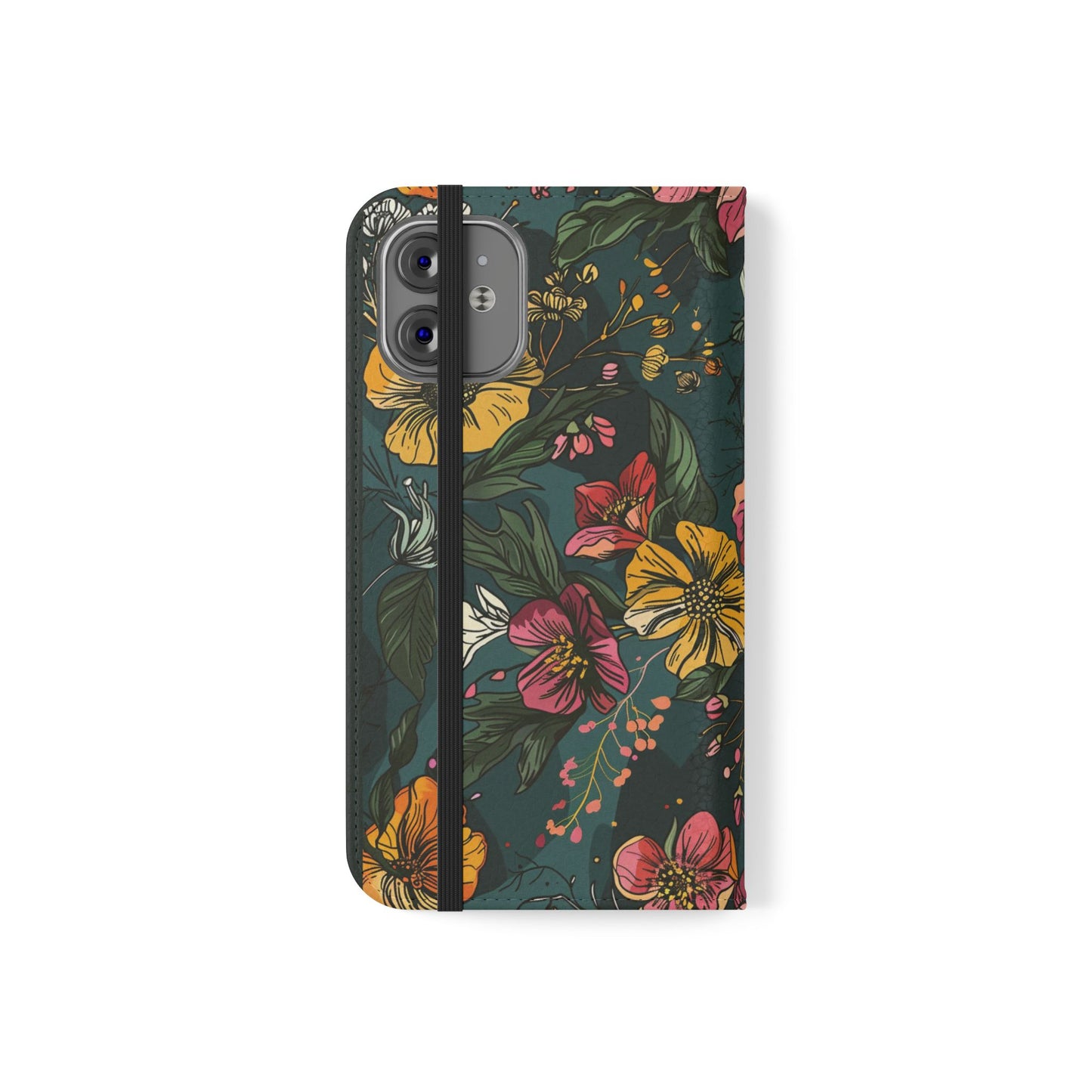 Vintage Floral Bloom - Wallet Flip Case
