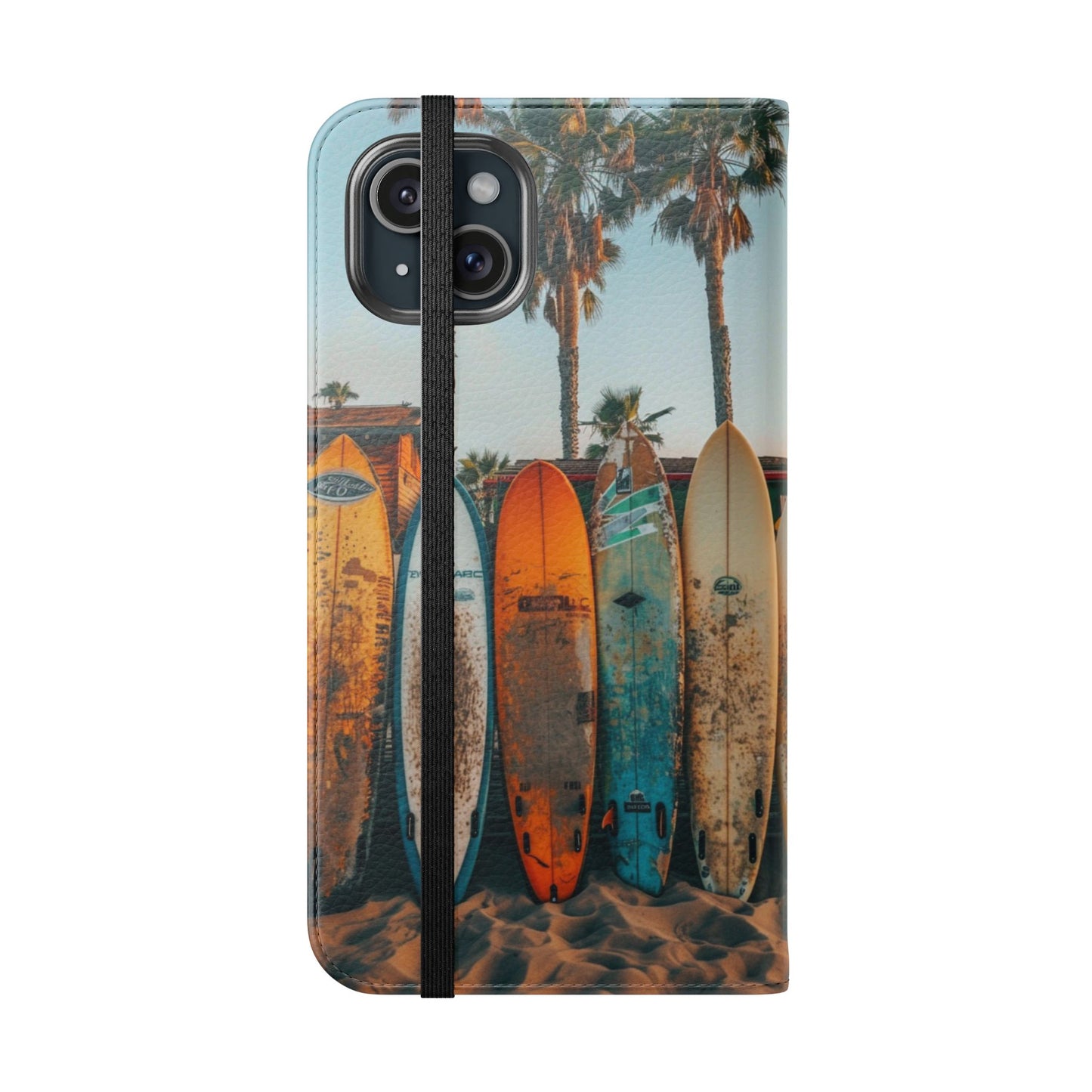 Beach Surfboards - Wallet Flip Case