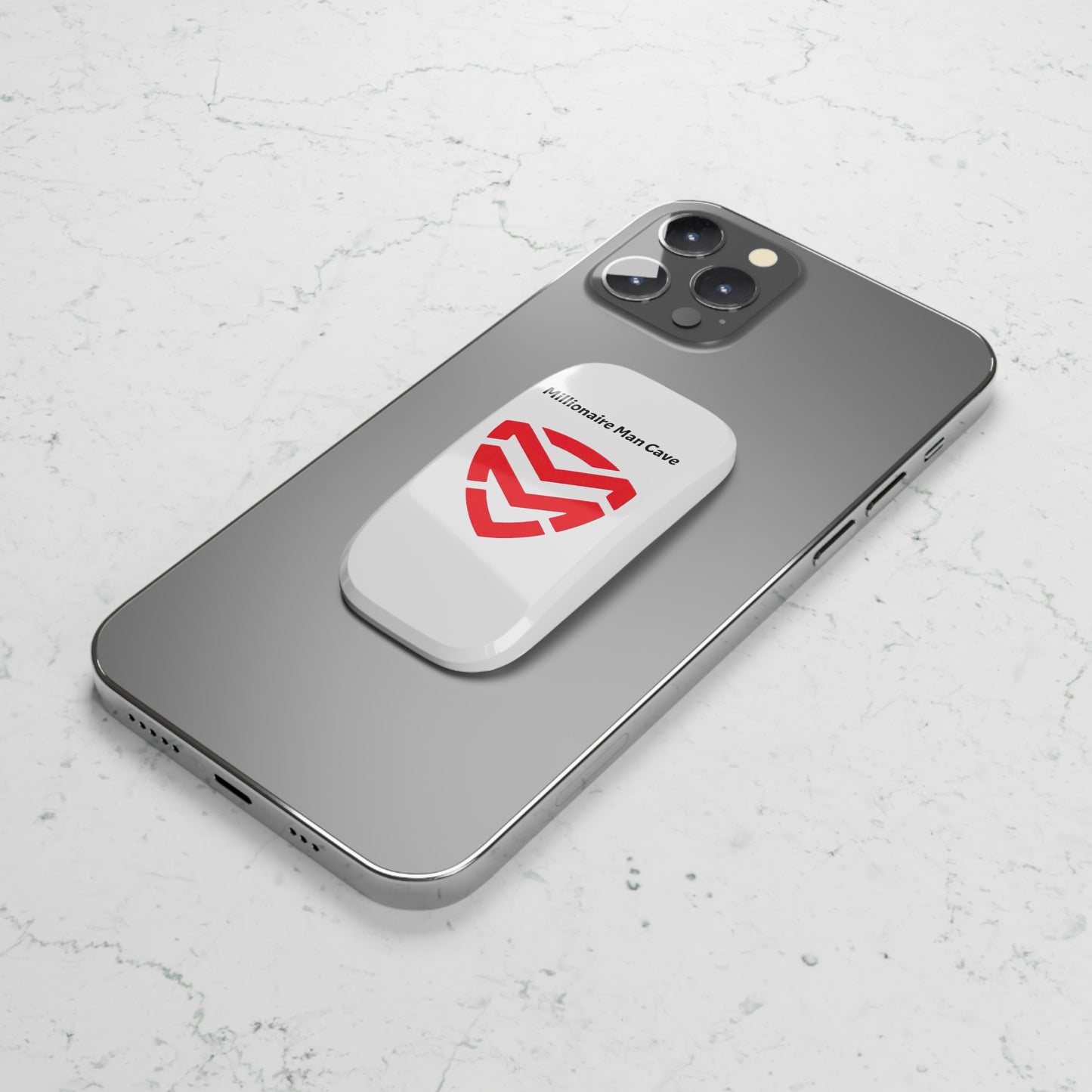 Phone Click-On Grip - MMC - White