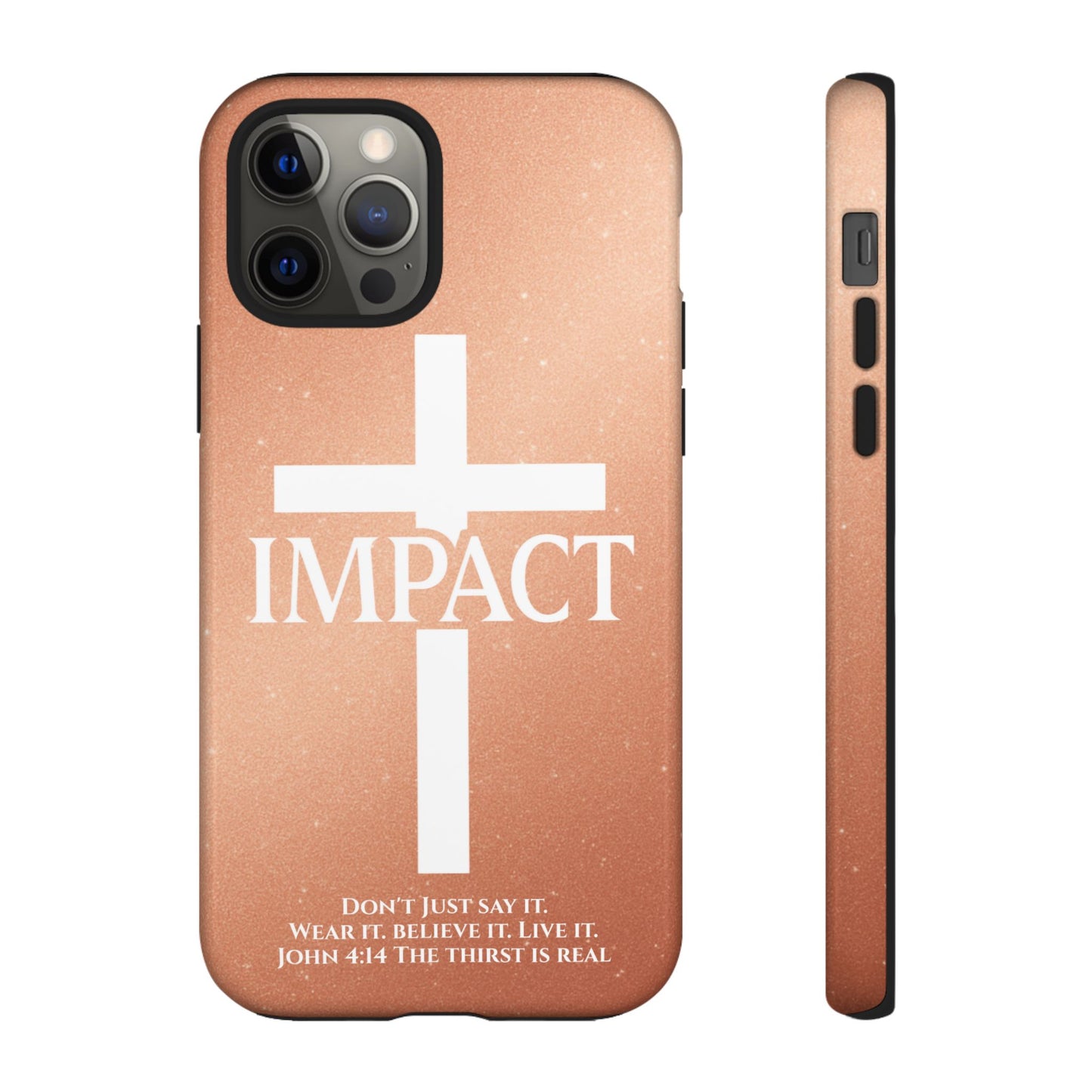 Impace Rose Gold - Tough iPhone Case