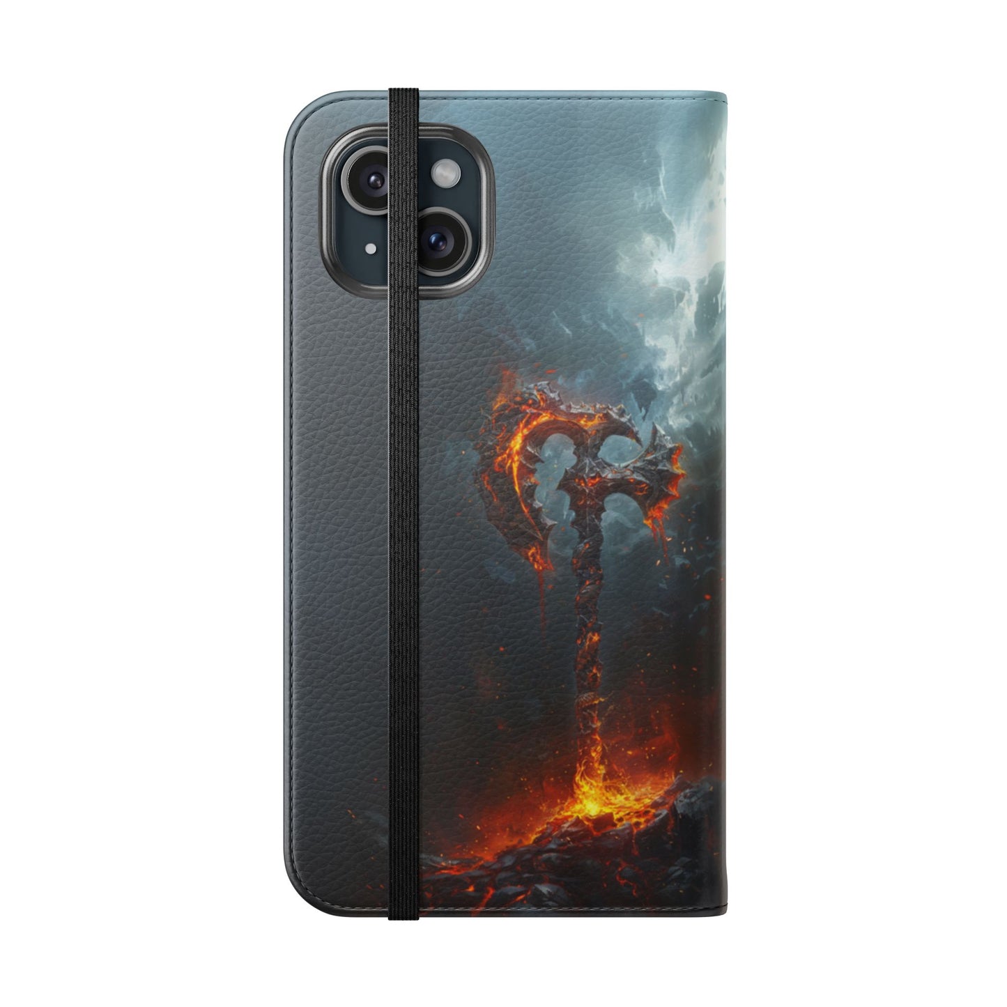 Molten War Axe - Wallet Flip Case