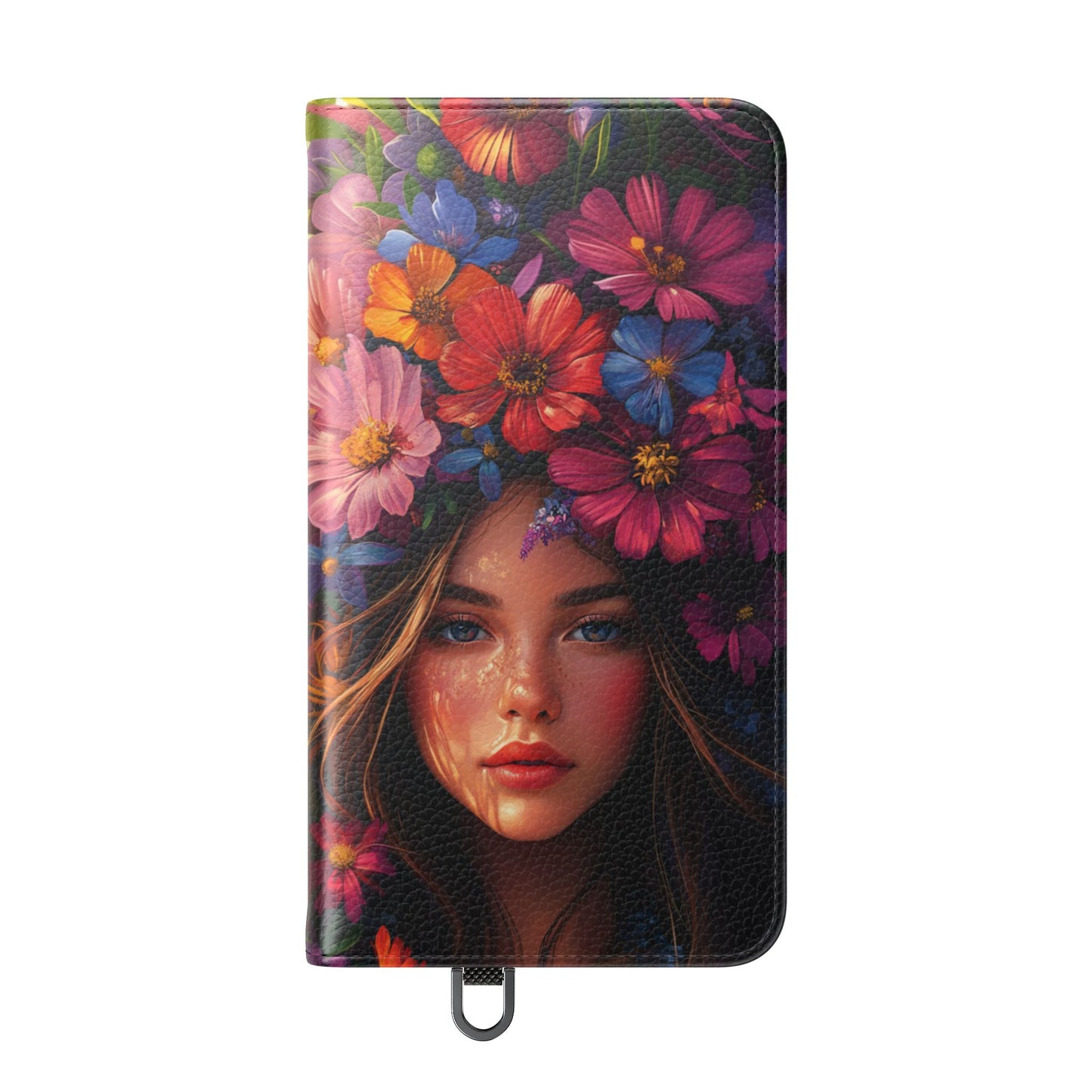 Floral Crown Muse - Wallet Flip Case