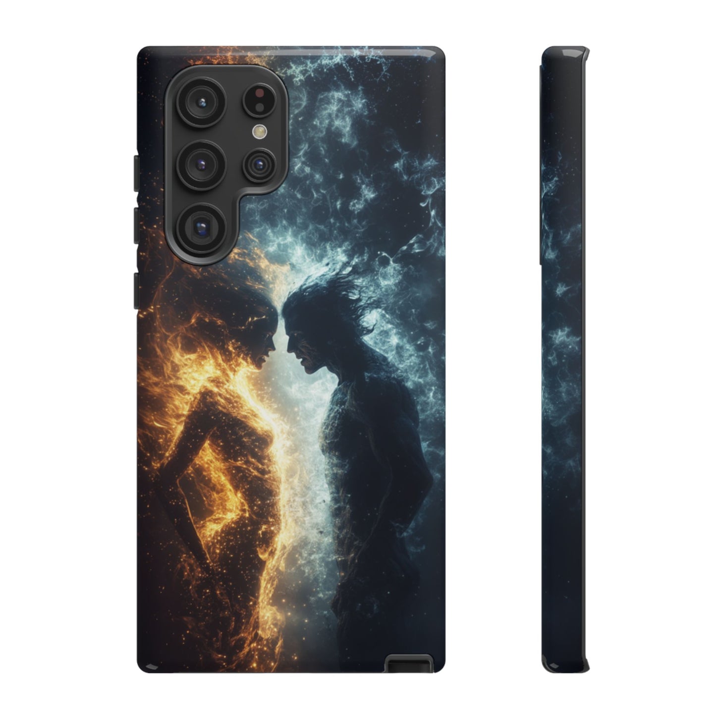 Fire & Frost Lovers - Tough Samsung Galaxy Case