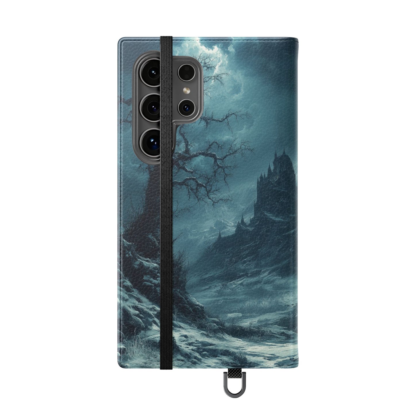 Stormy Castle - Wallet Flip Case