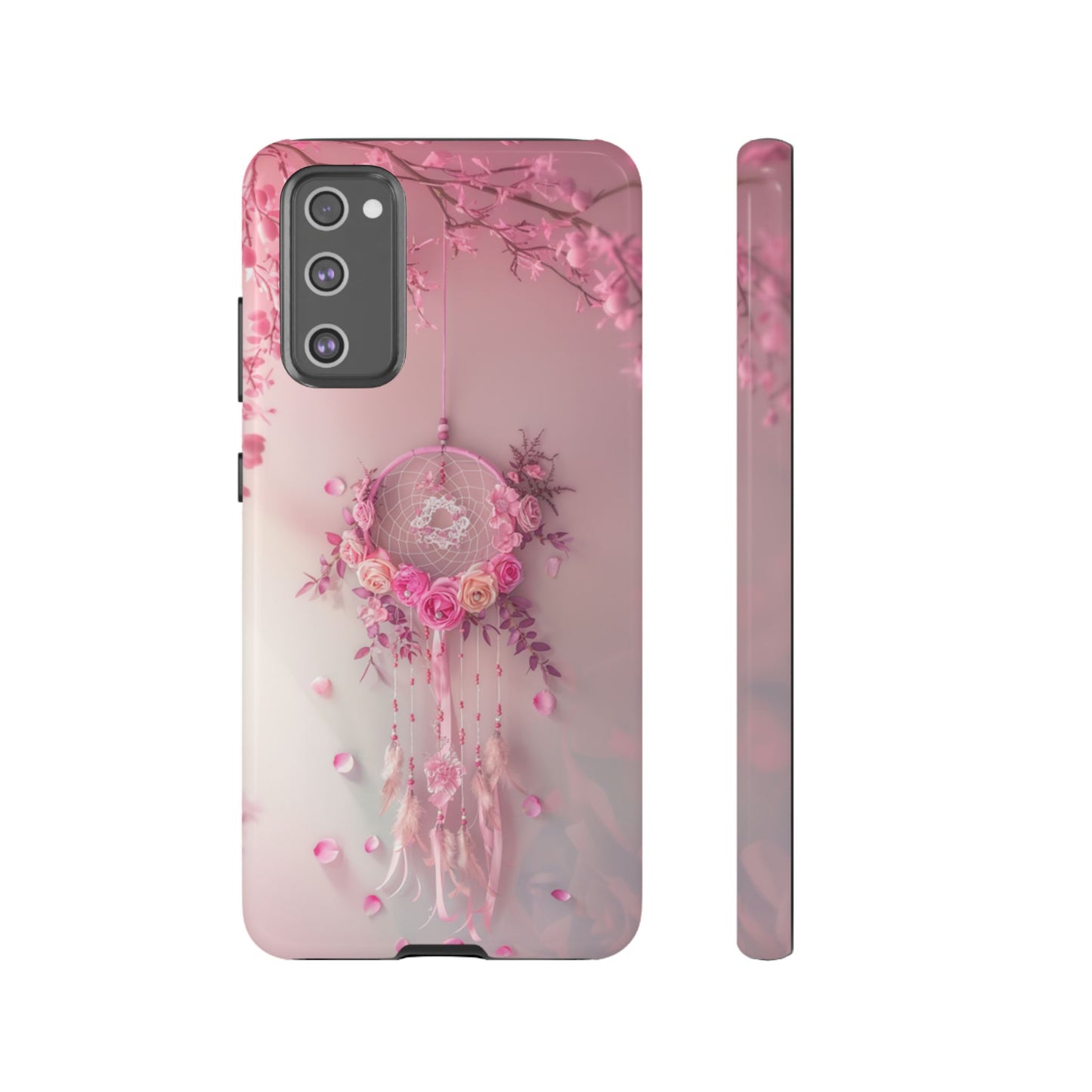 Pink Rose Dreamcatcher - Tough Samsung Galaxy Case