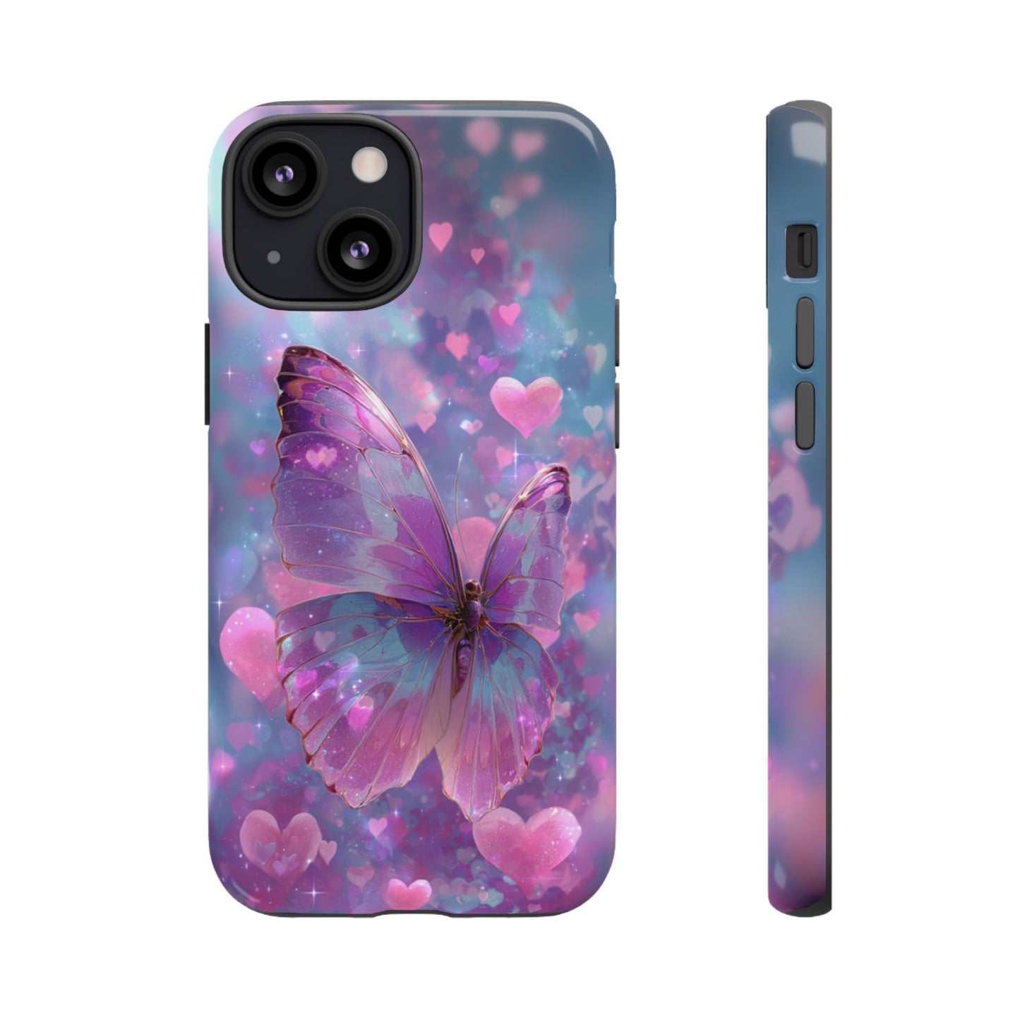 Cupid's Flutter Butterfly - Tough iPhone Case