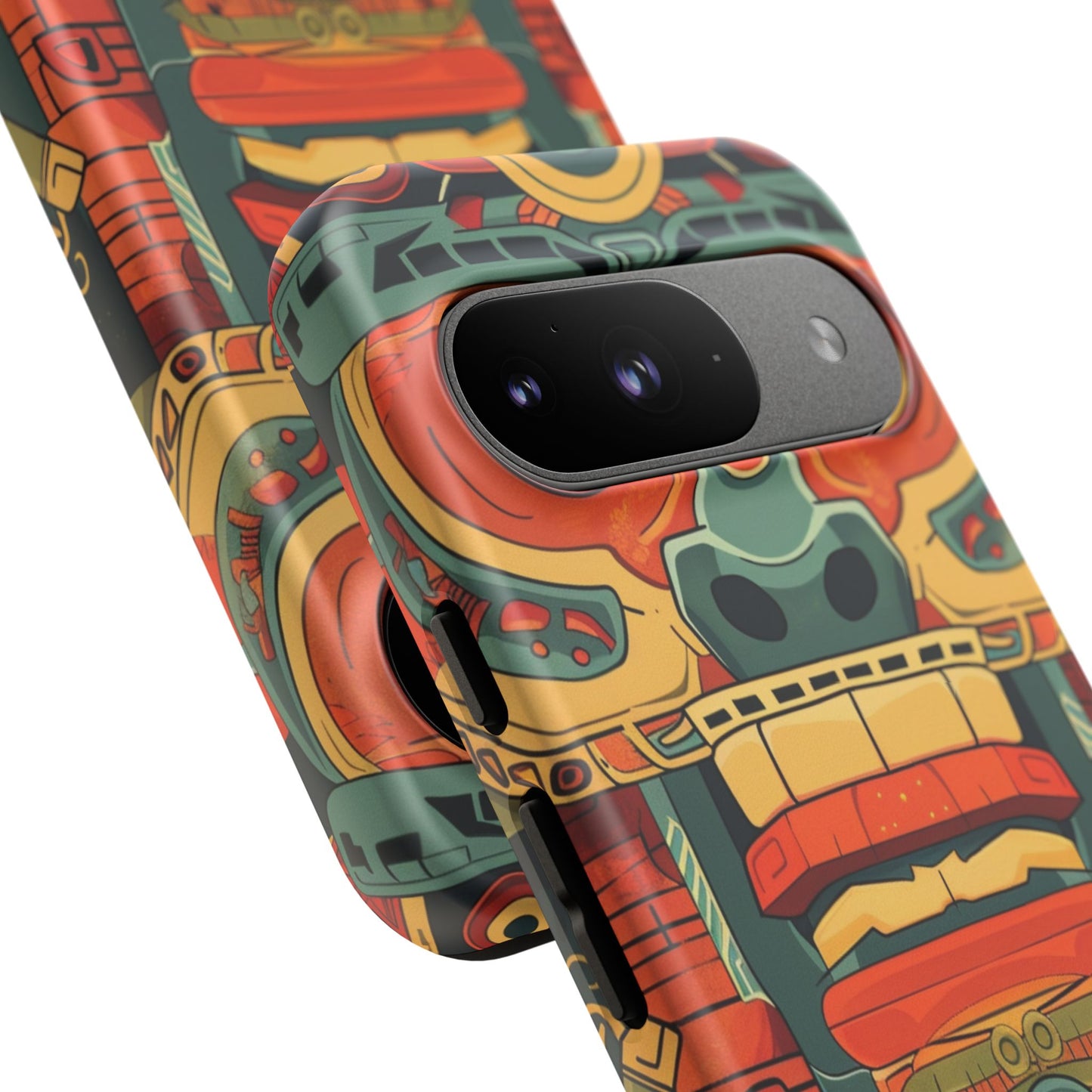 Aztec Totem Mask - Tough Google Pixel Case
