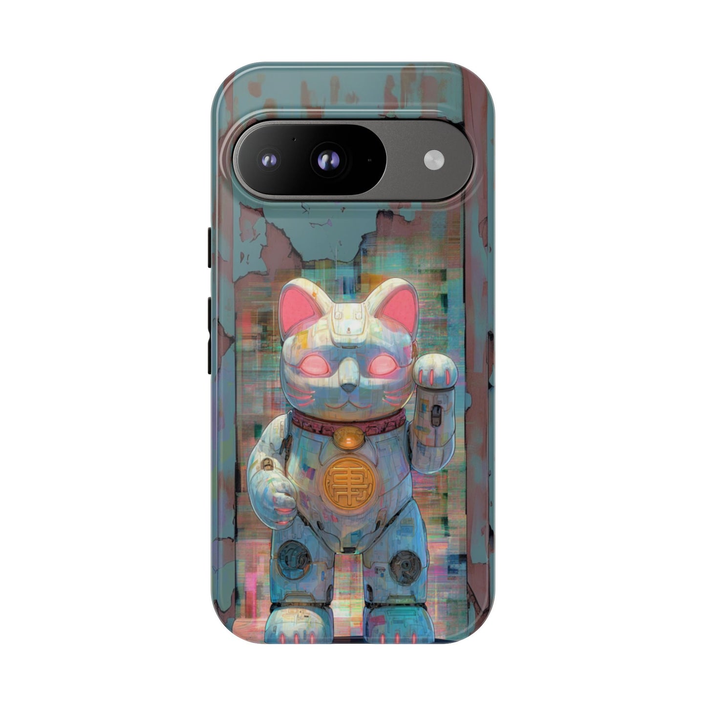 Cyber Lucky Cat - Tough Google Pixel Case
