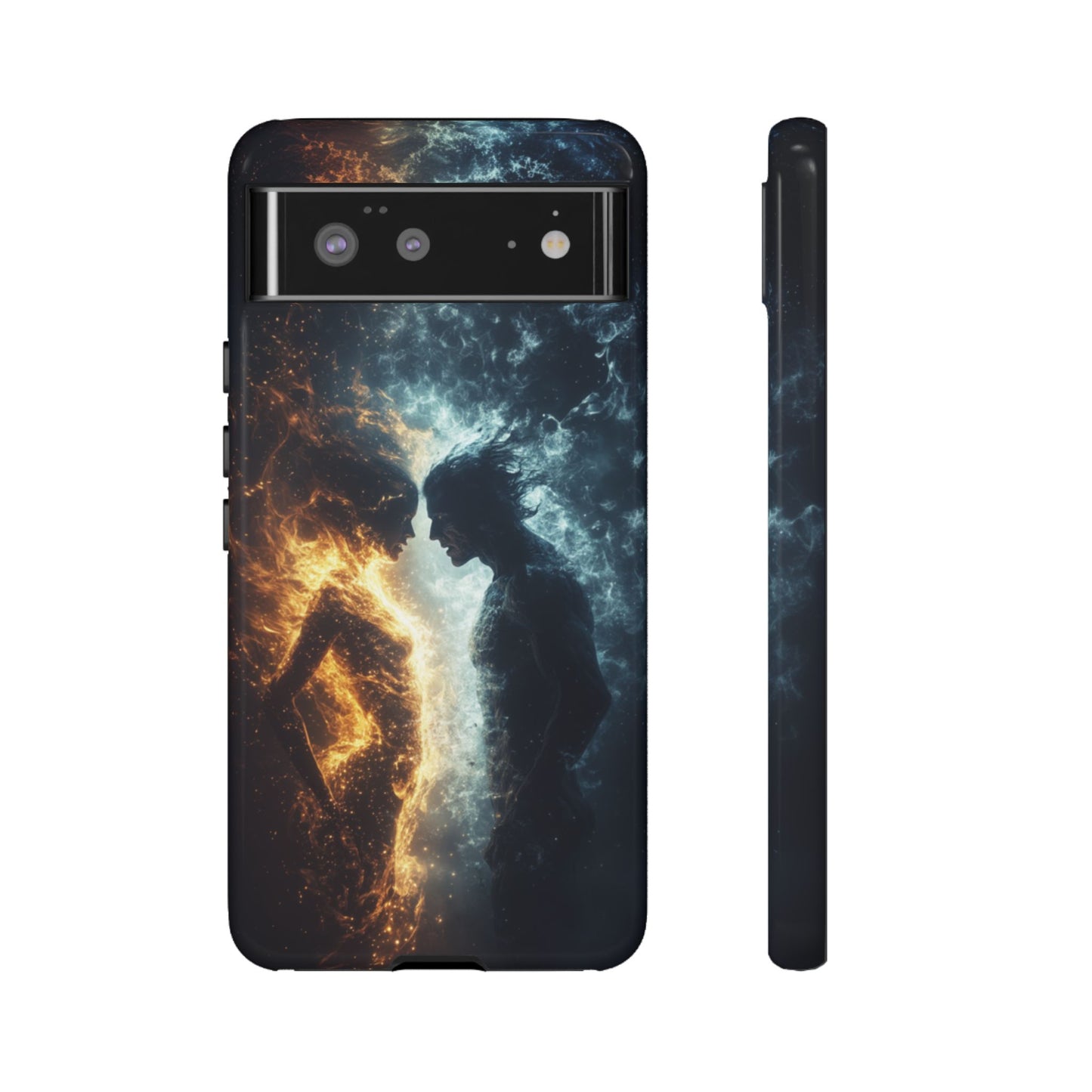 Fire & Frost Lovers - Tough Google Pixel Case